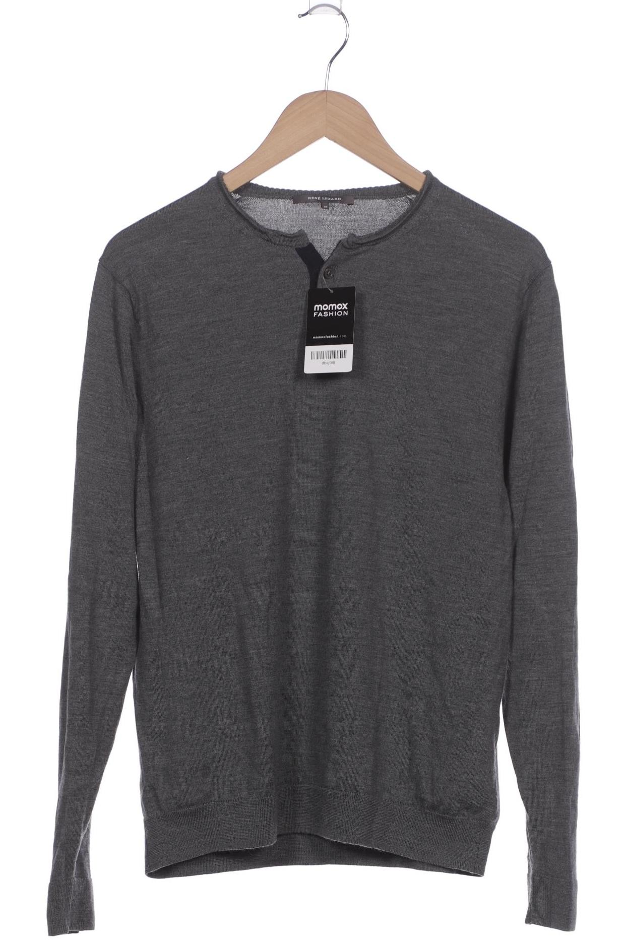 

Rene Lezard Herren Pullover, grau, Gr. 56