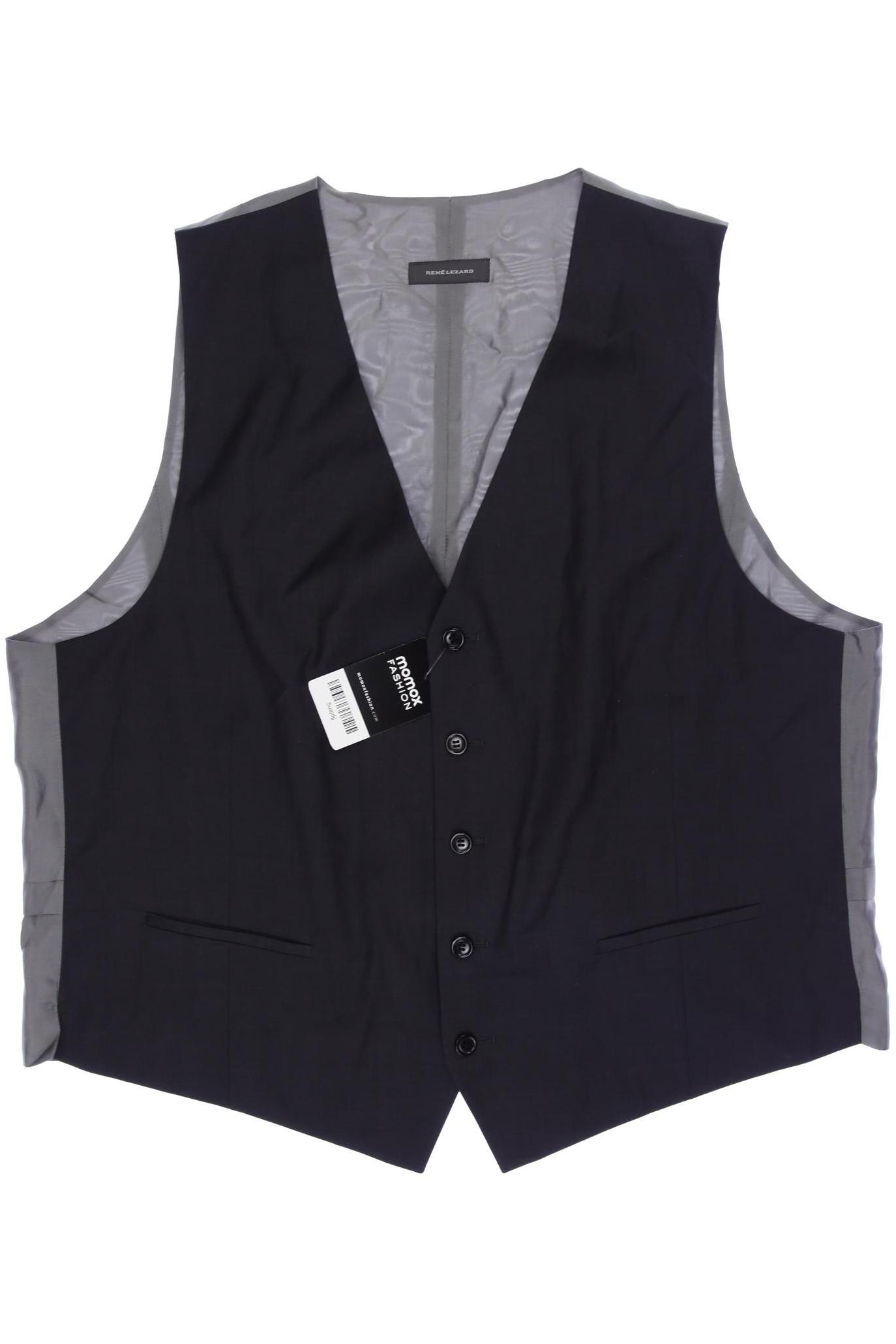 

Rene Lezard Herren Weste, schwarz, Gr. 27