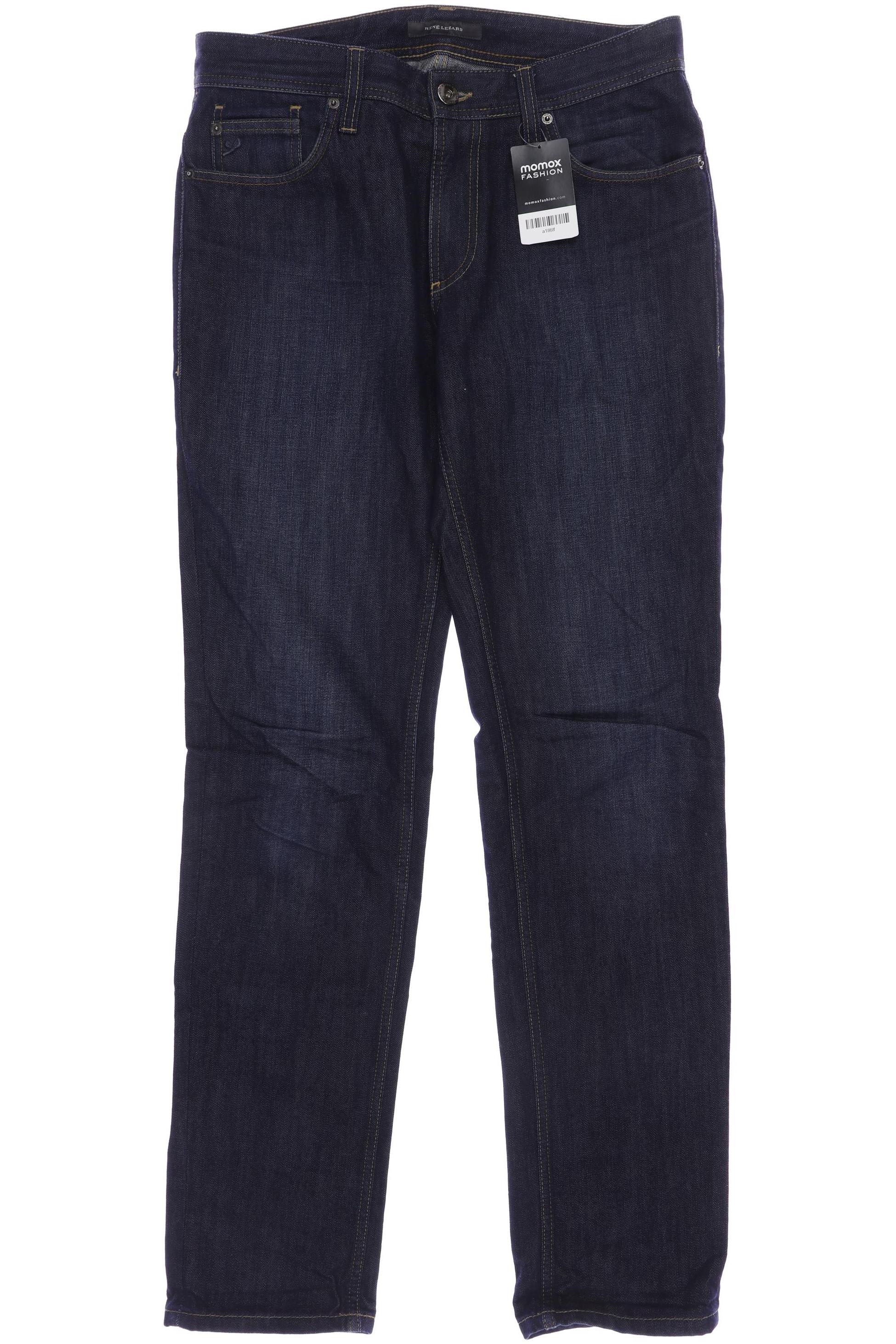 

Rene Lezard Herren Jeans, marineblau