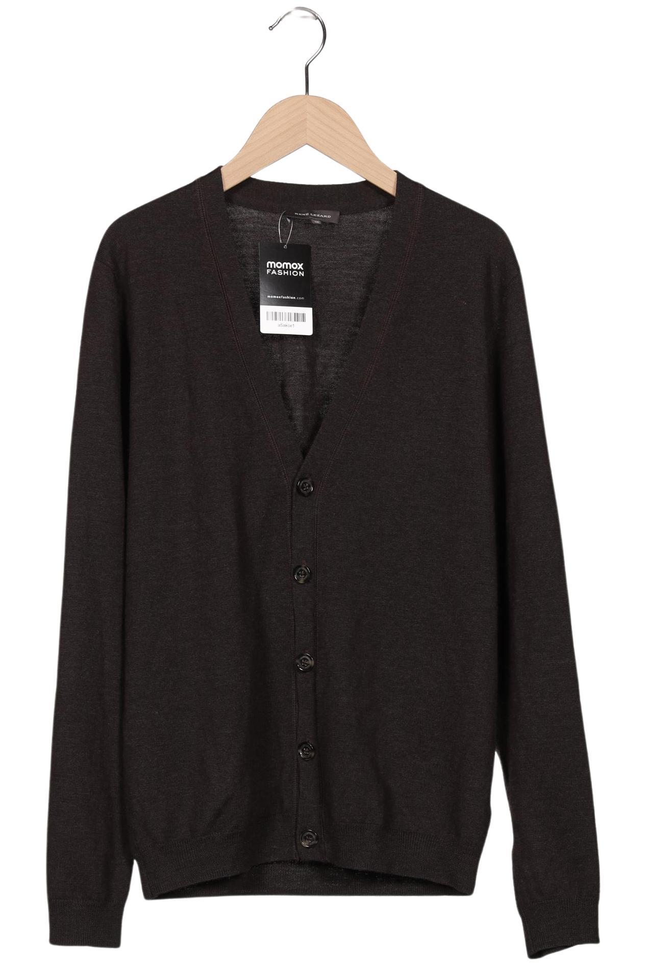 Thumbnail - Rene Lezard Herren Strickjacke, braun, Gr. 46