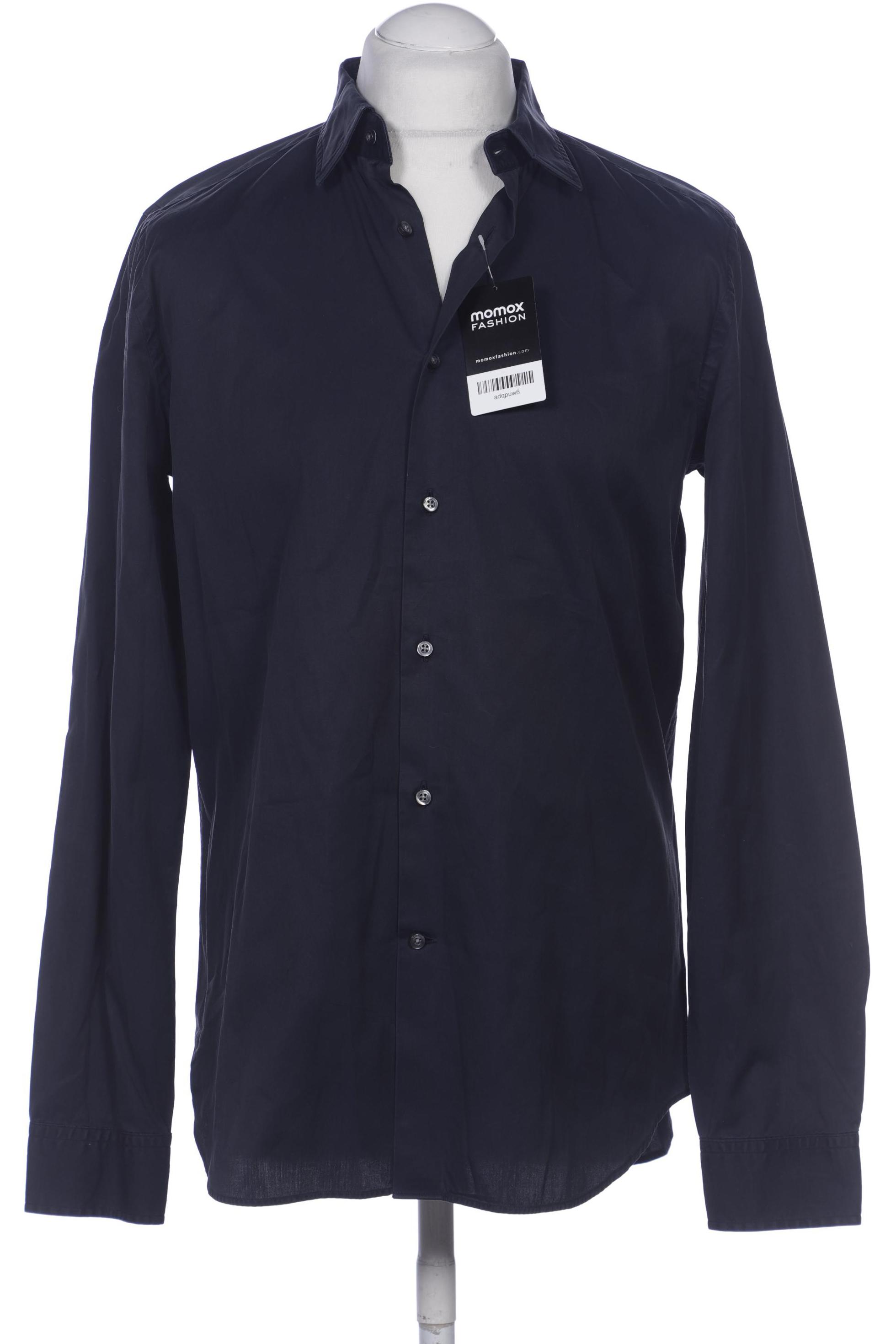 

Rene Lezard Herren Hemd, marineblau, Gr. 52
