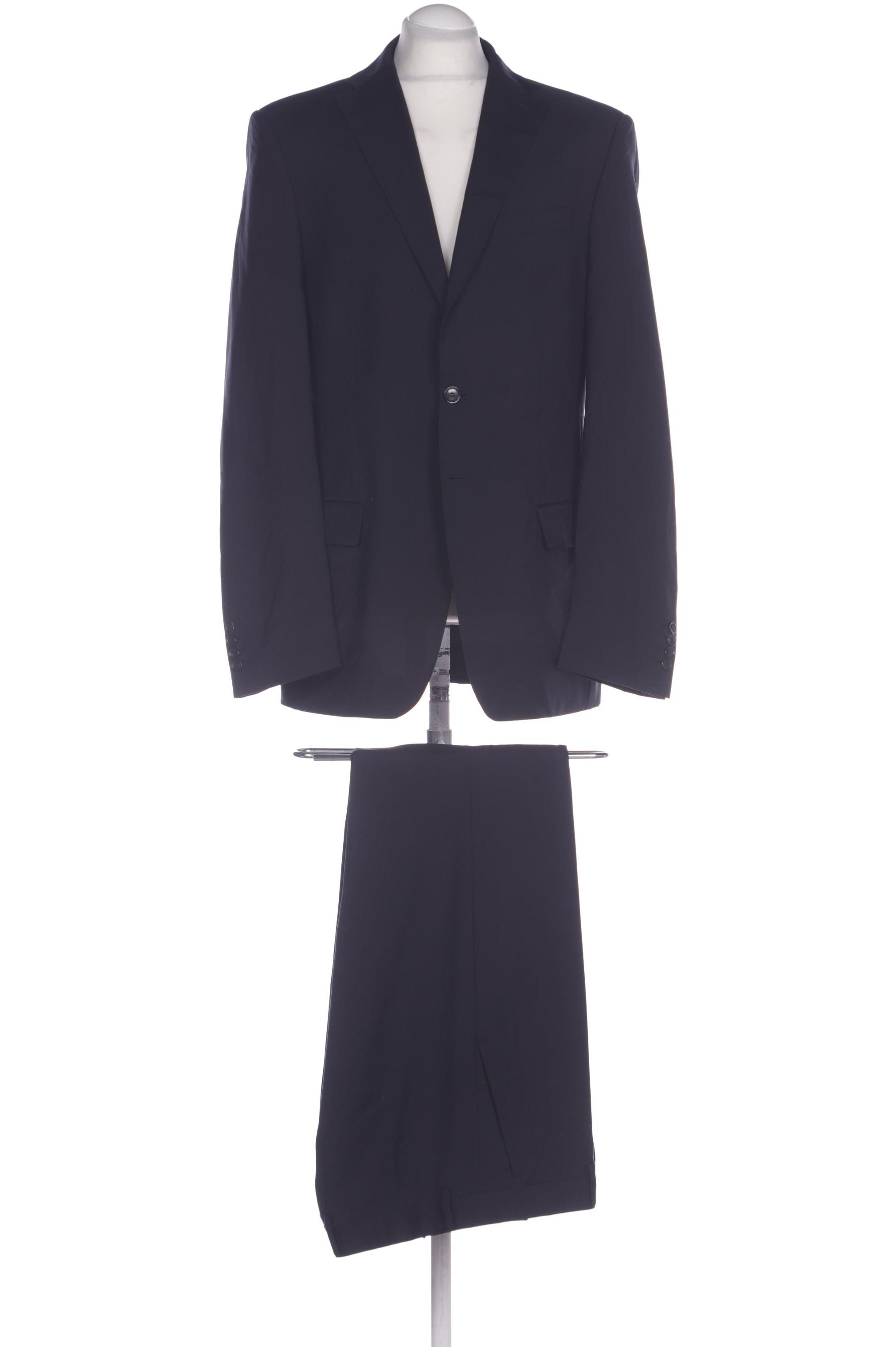 

Rene Lezard Herren Anzug, schwarz, Gr. 102