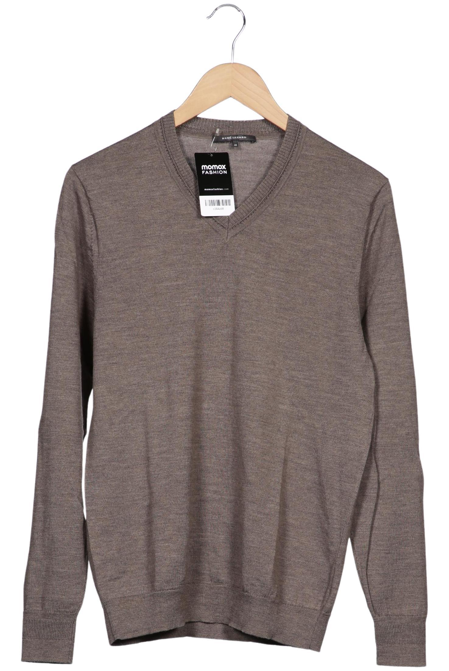 Thumbnail - Rene Lezard Herren Pullover, braun, Gr. 48