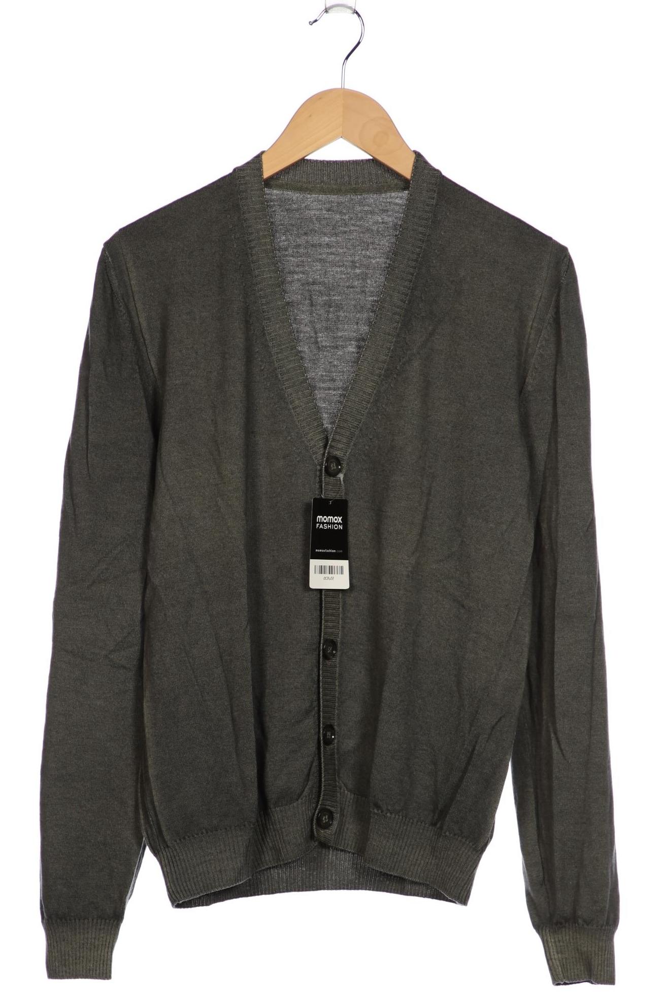 

Rene Lezard Herren Strickjacke, grau, Gr. 50