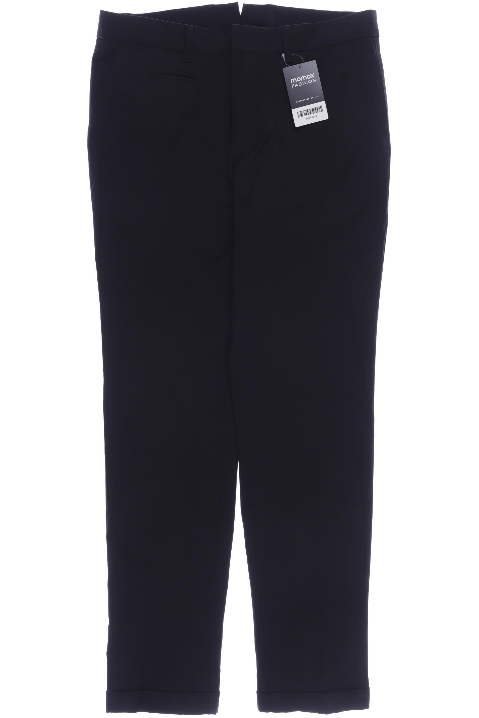 

Rene Lezard Herren Stoffhose, schwarz