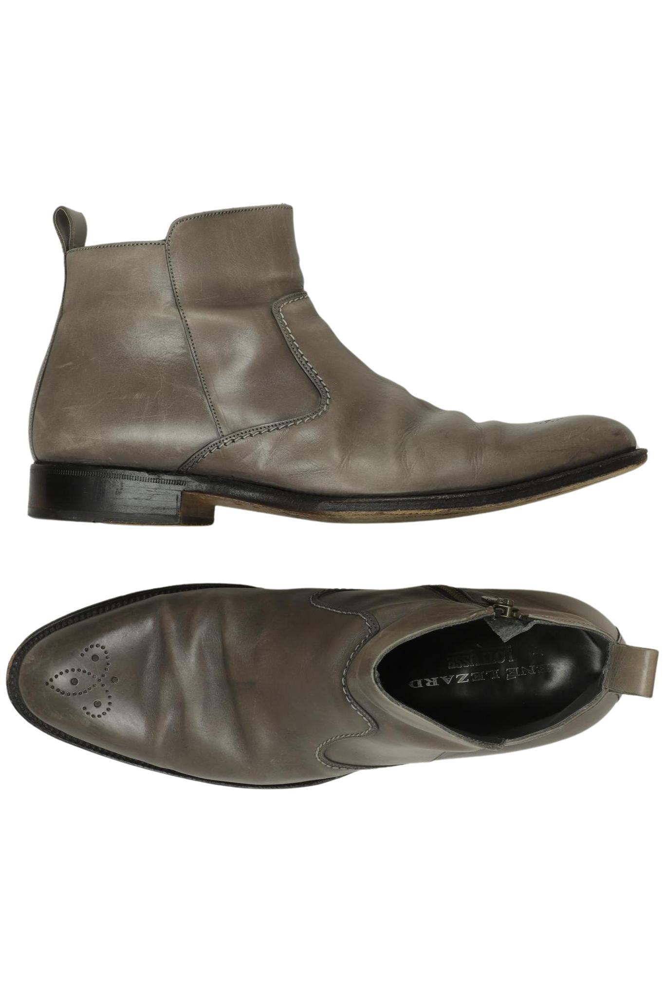 

Rene Lezard Herren Stiefel, grau, Gr. 8