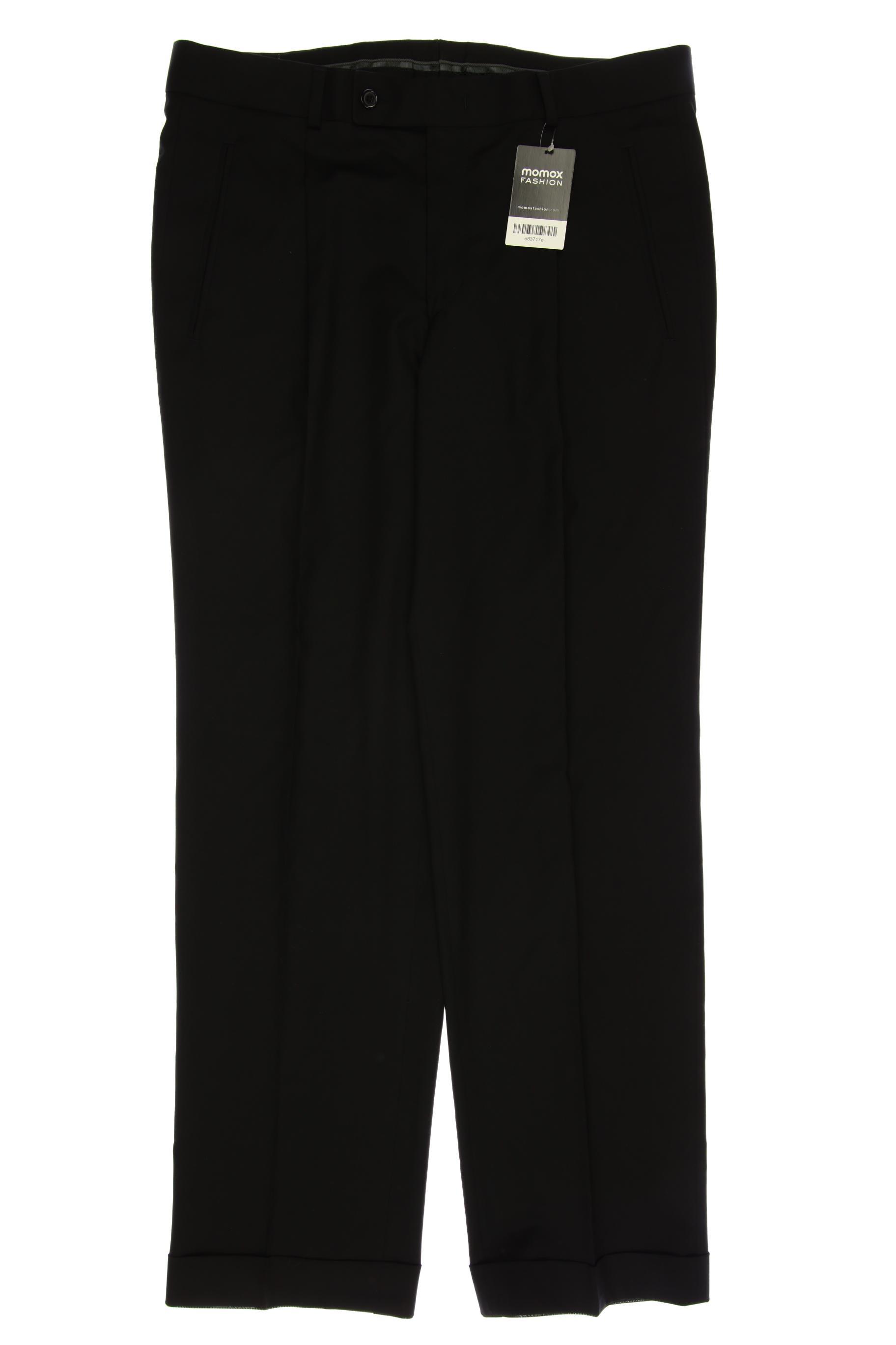 

Rene Lezard Herren Stoffhose, schwarz, Gr. 48