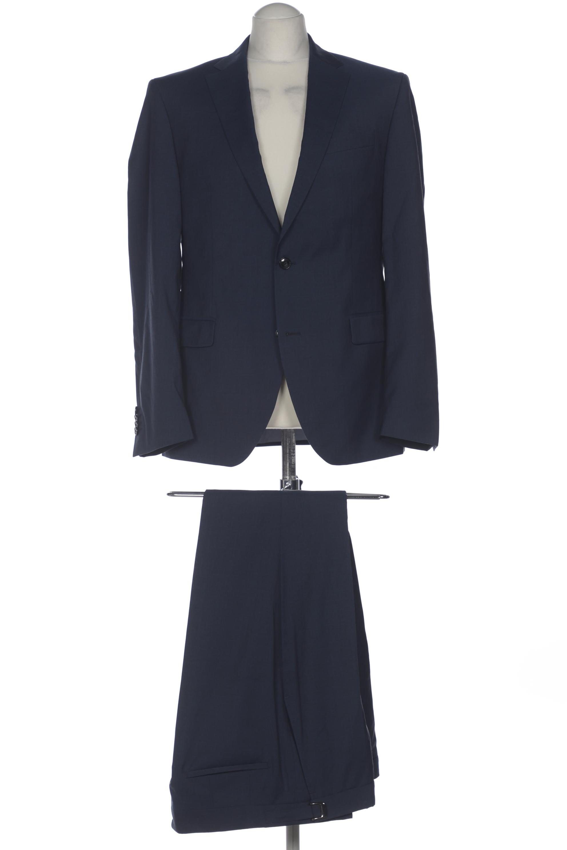 

Rene Lezard Herren Anzug, marineblau, Gr. 50