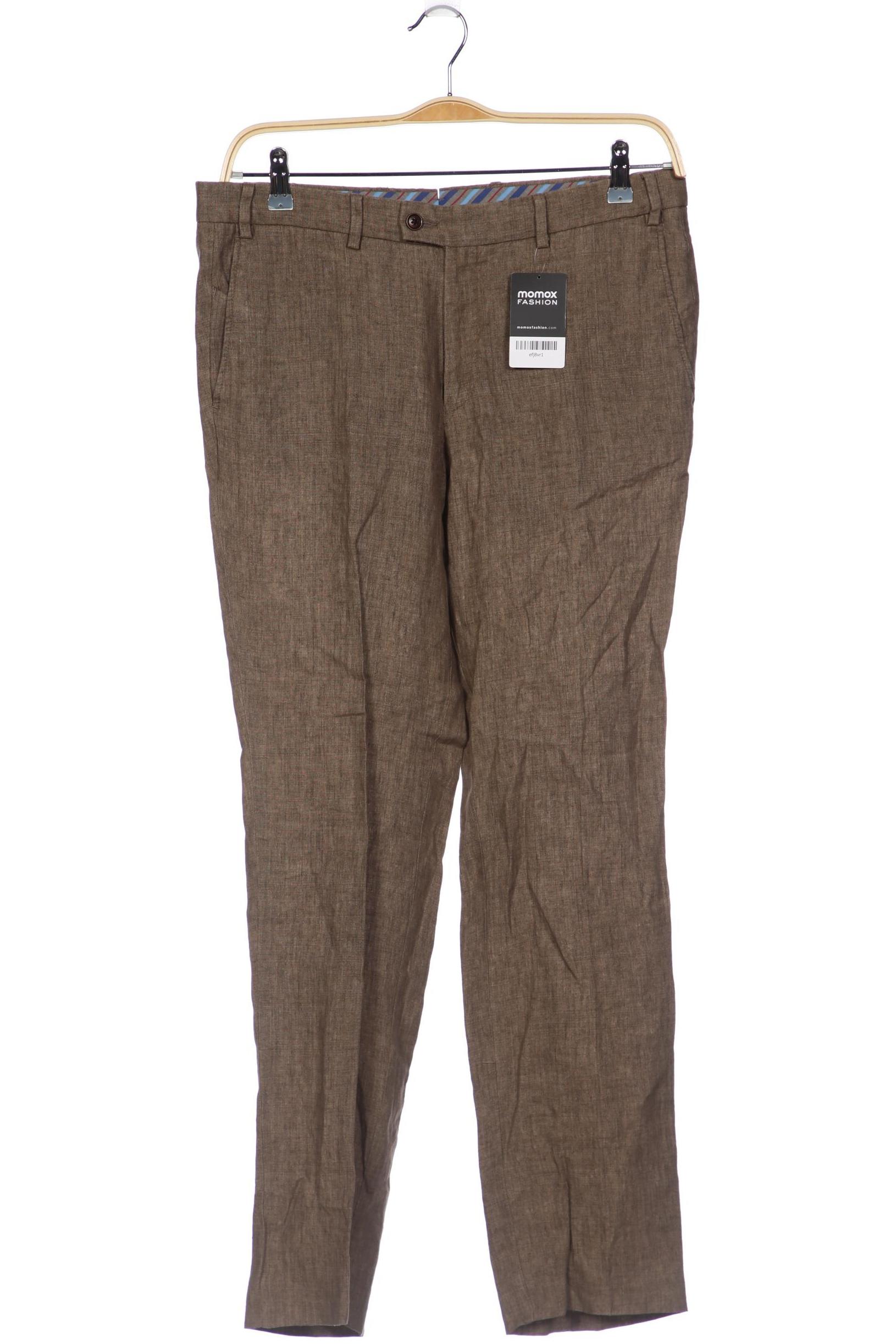 

Rene Lezard Herren Stoffhose, braun, Gr. 48