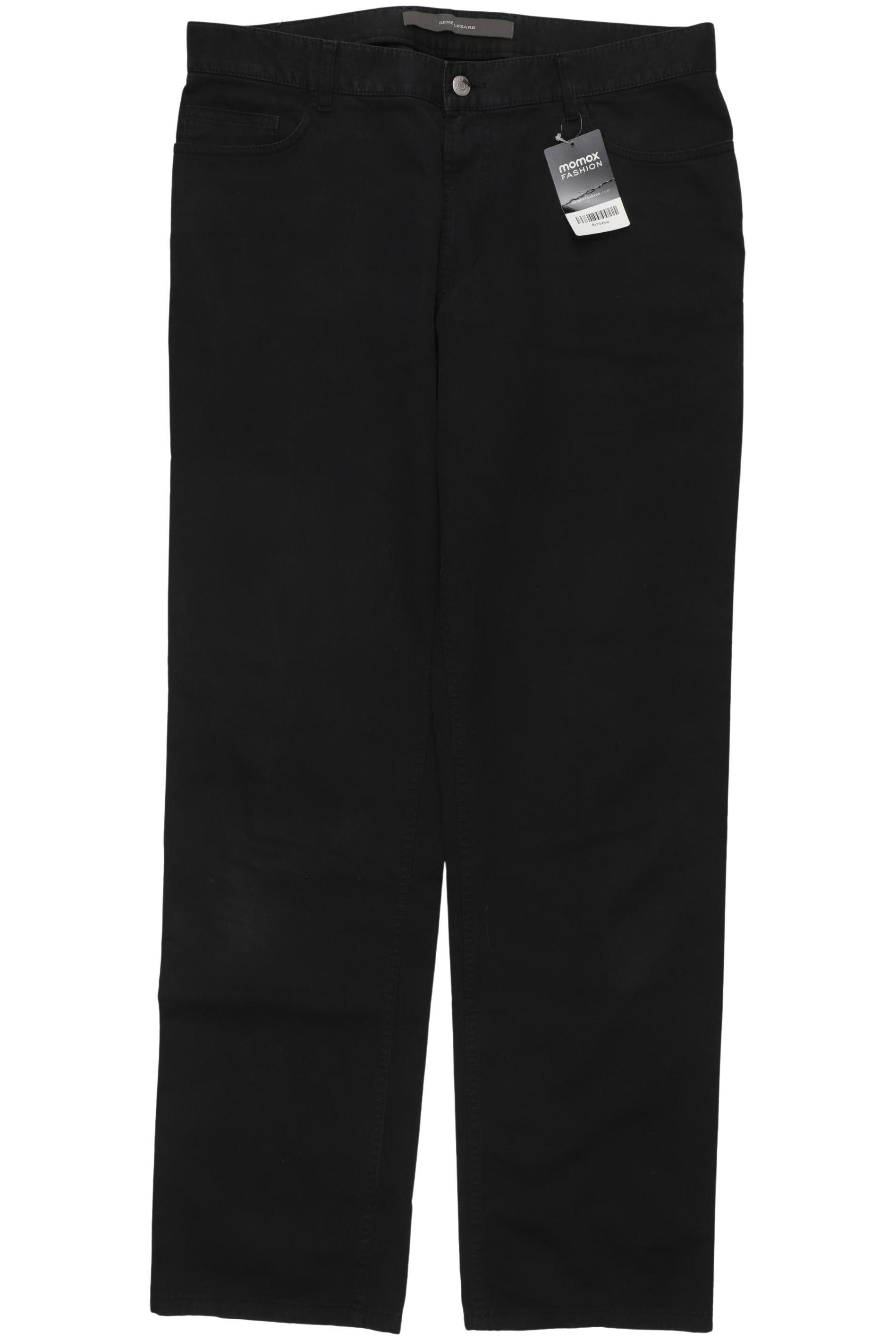 

Rene Lezard Herren Stoffhose, schwarz, Gr. 36