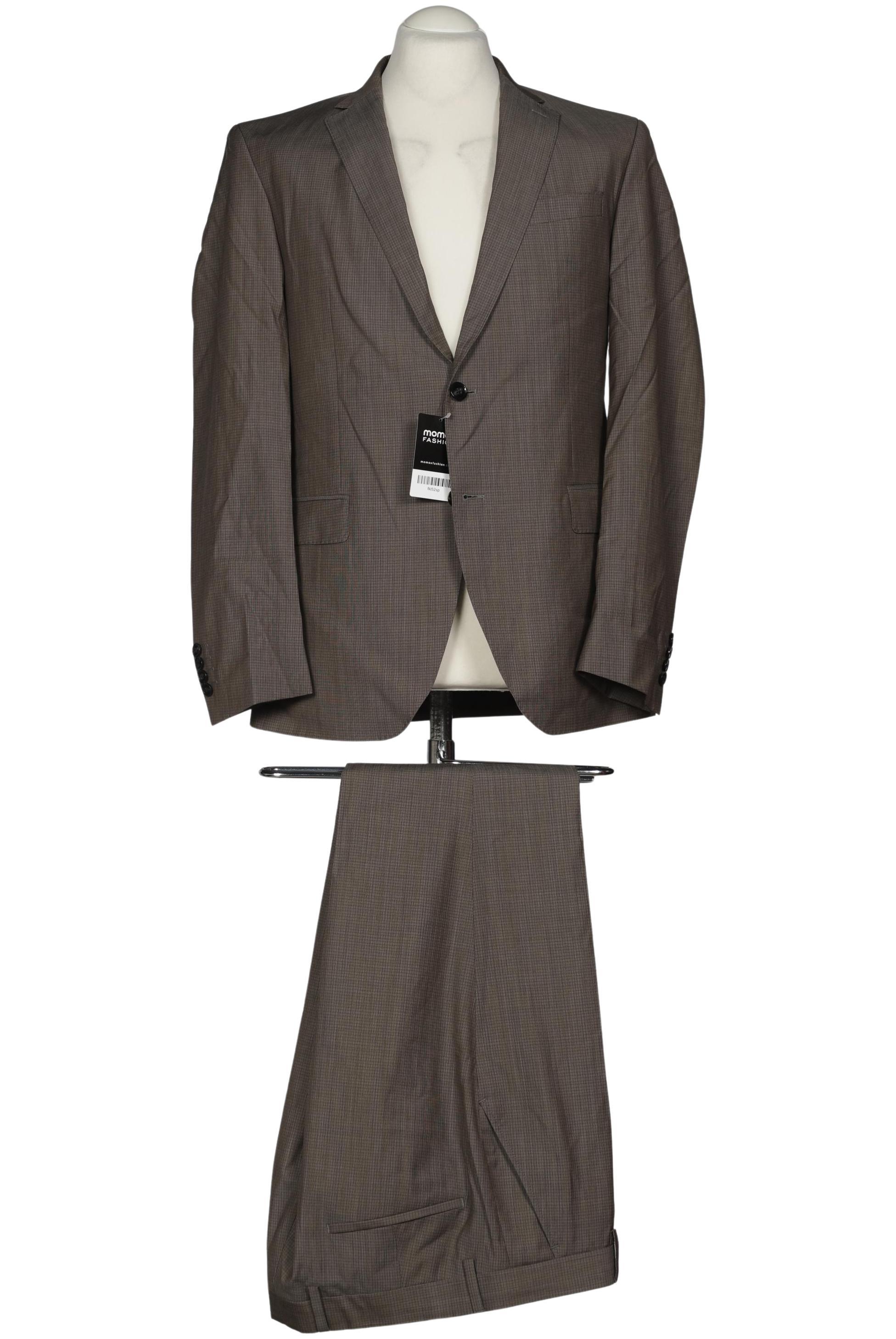 

Rene Lezard Herren Anzug, braun, Gr. 50