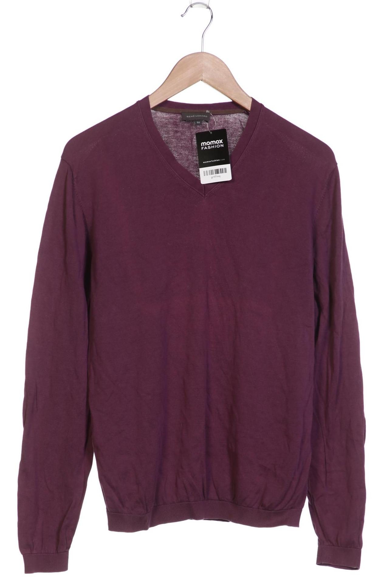 

Rene Lezard Herren Pullover, flieder, Gr. 50
