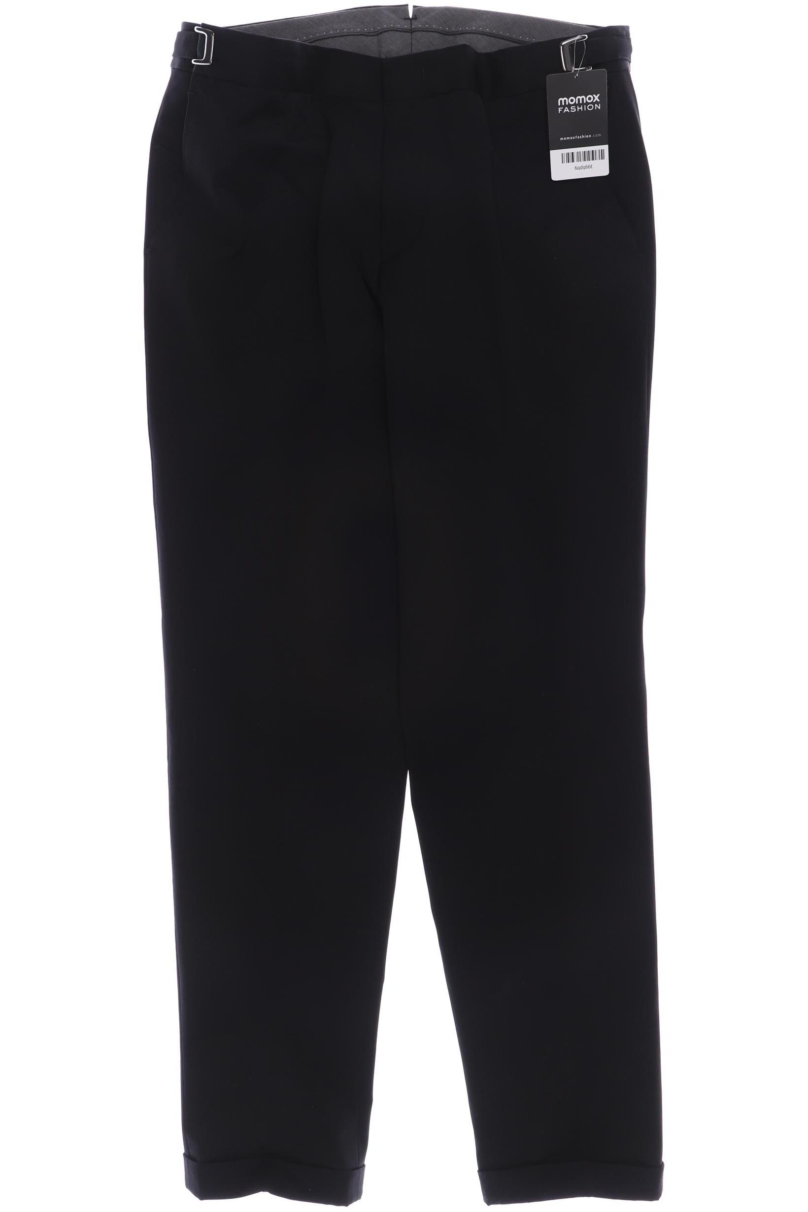 

Rene Lezard Herren Stoffhose, schwarz