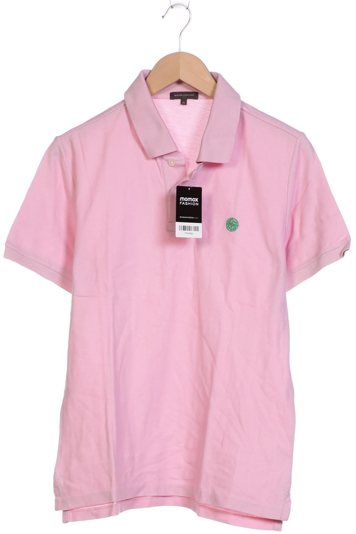 

Rene Lezard Herren Poloshirt, pink, Gr. 48