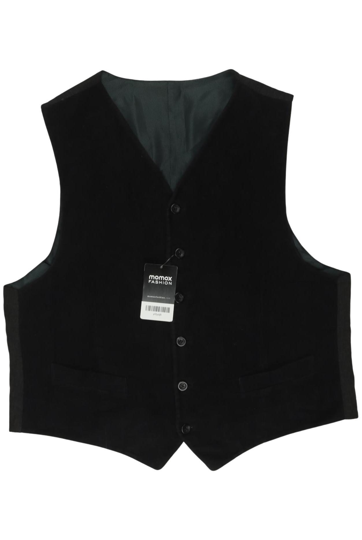 

Rene Lezard Herren Weste, schwarz, Gr. 25