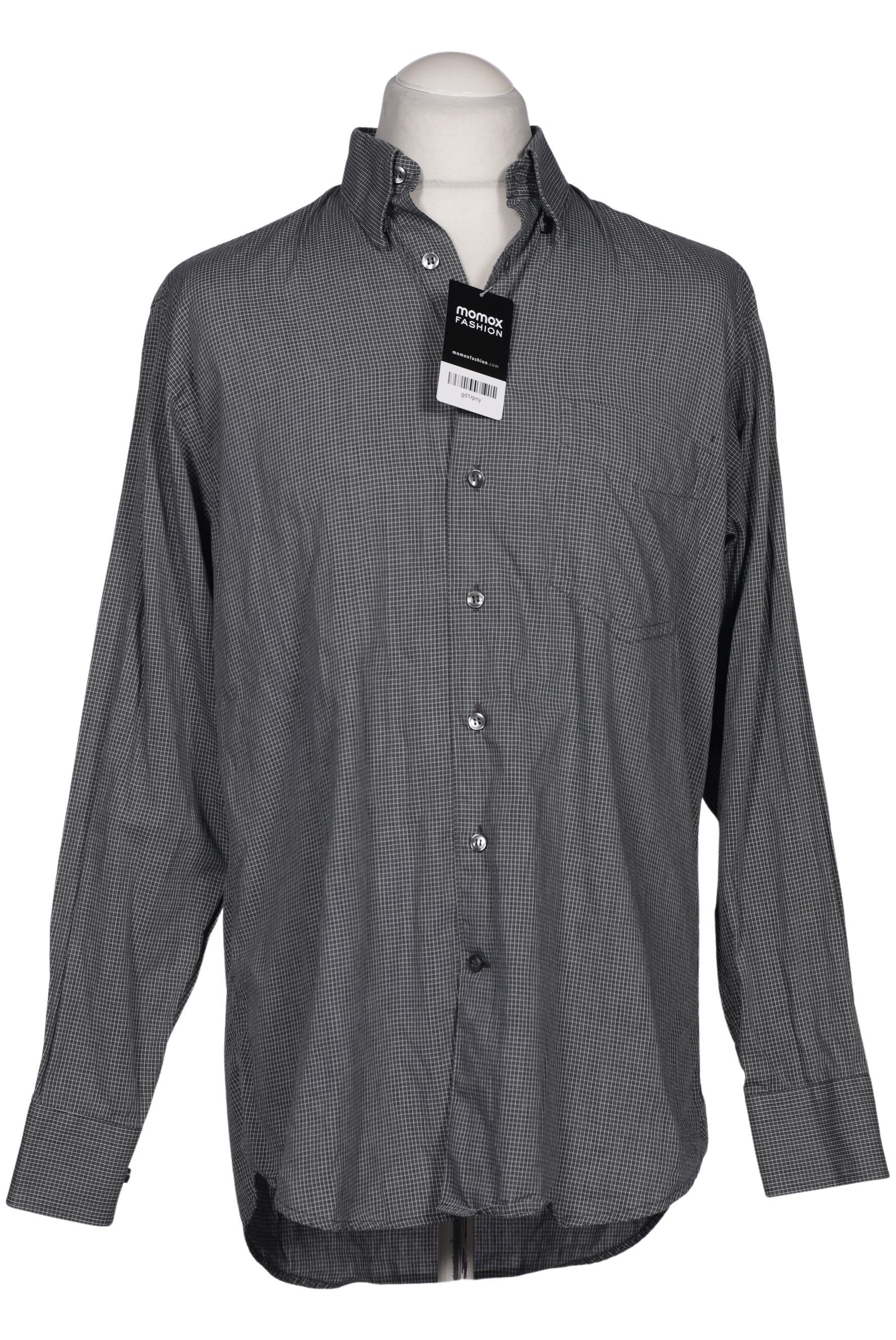 

Rene Lezard Herren Hemd, grau, Gr. 50