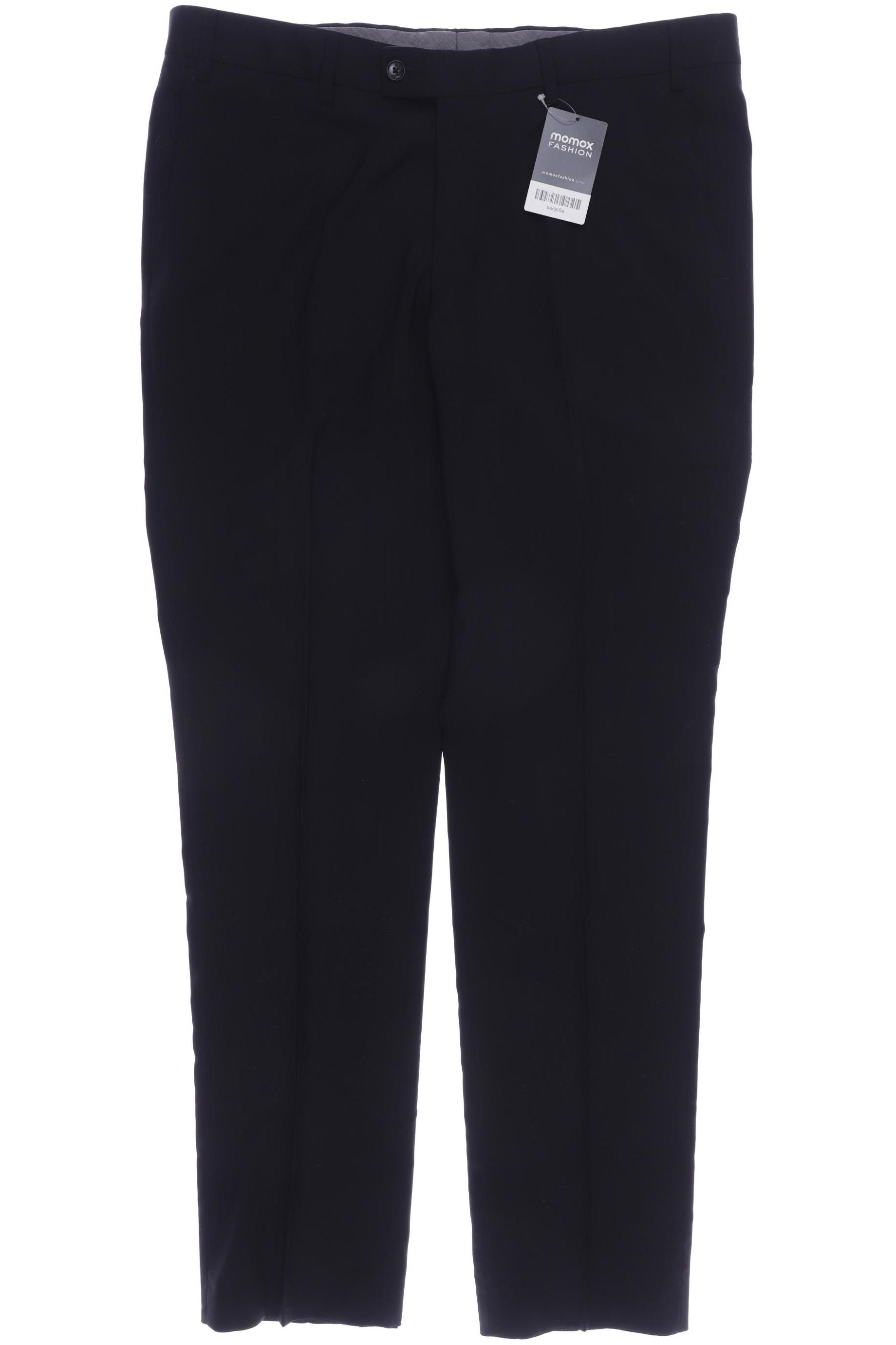 

Rene Lezard Herren Stoffhose, schwarz