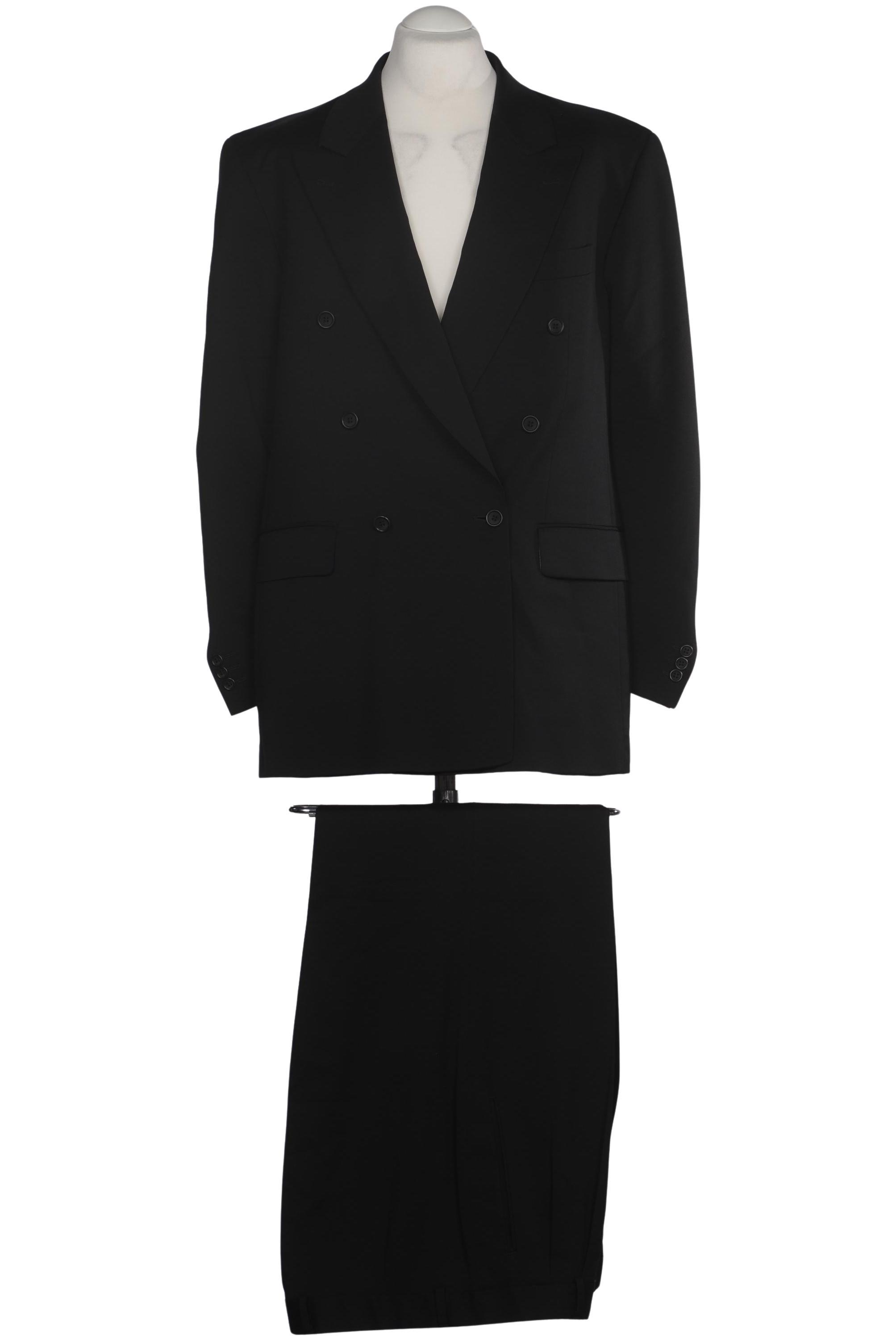 

Rene Lezard Herren Anzug, schwarz, Gr. 102