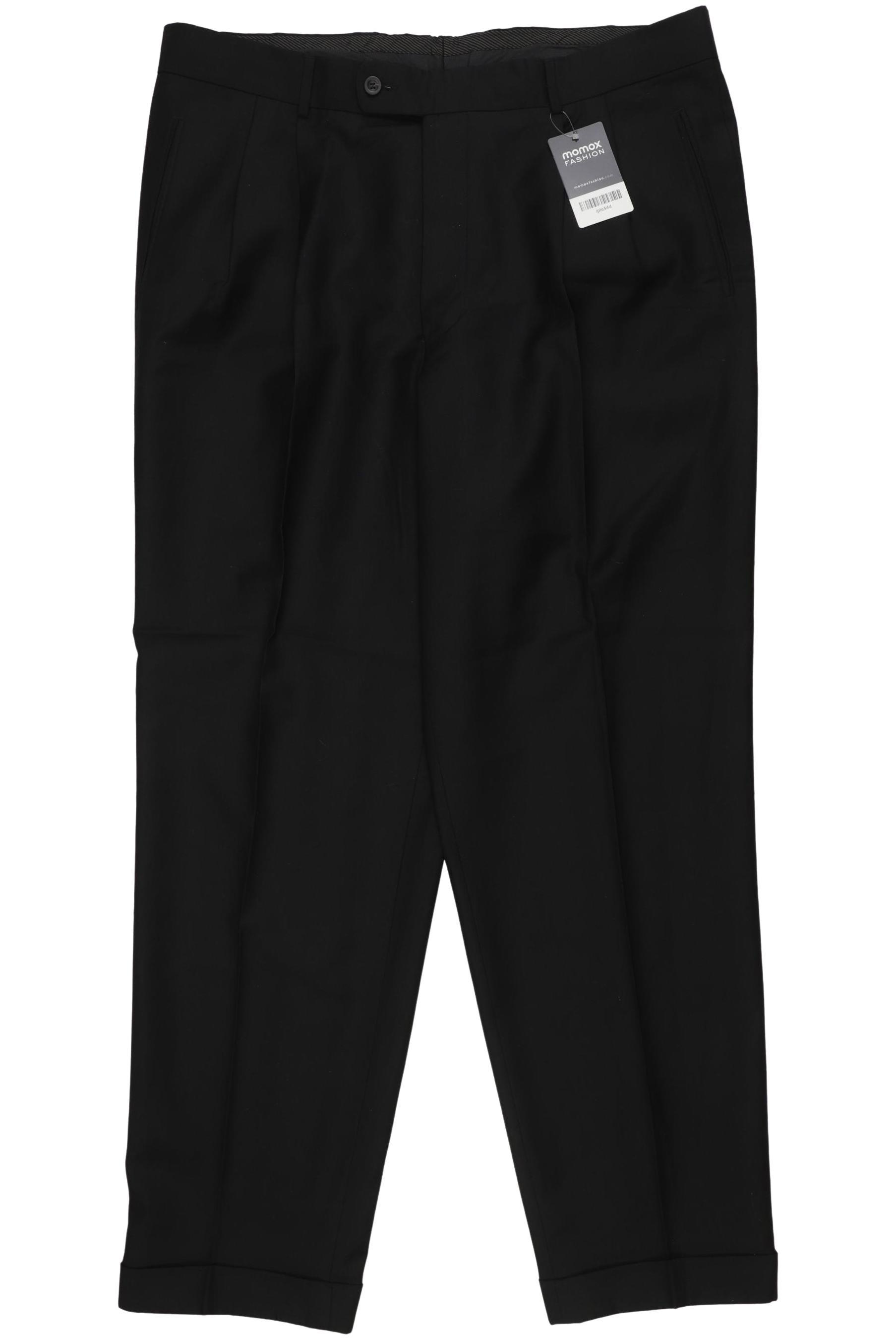 

Rene Lezard Herren Stoffhose, schwarz, Gr. 56