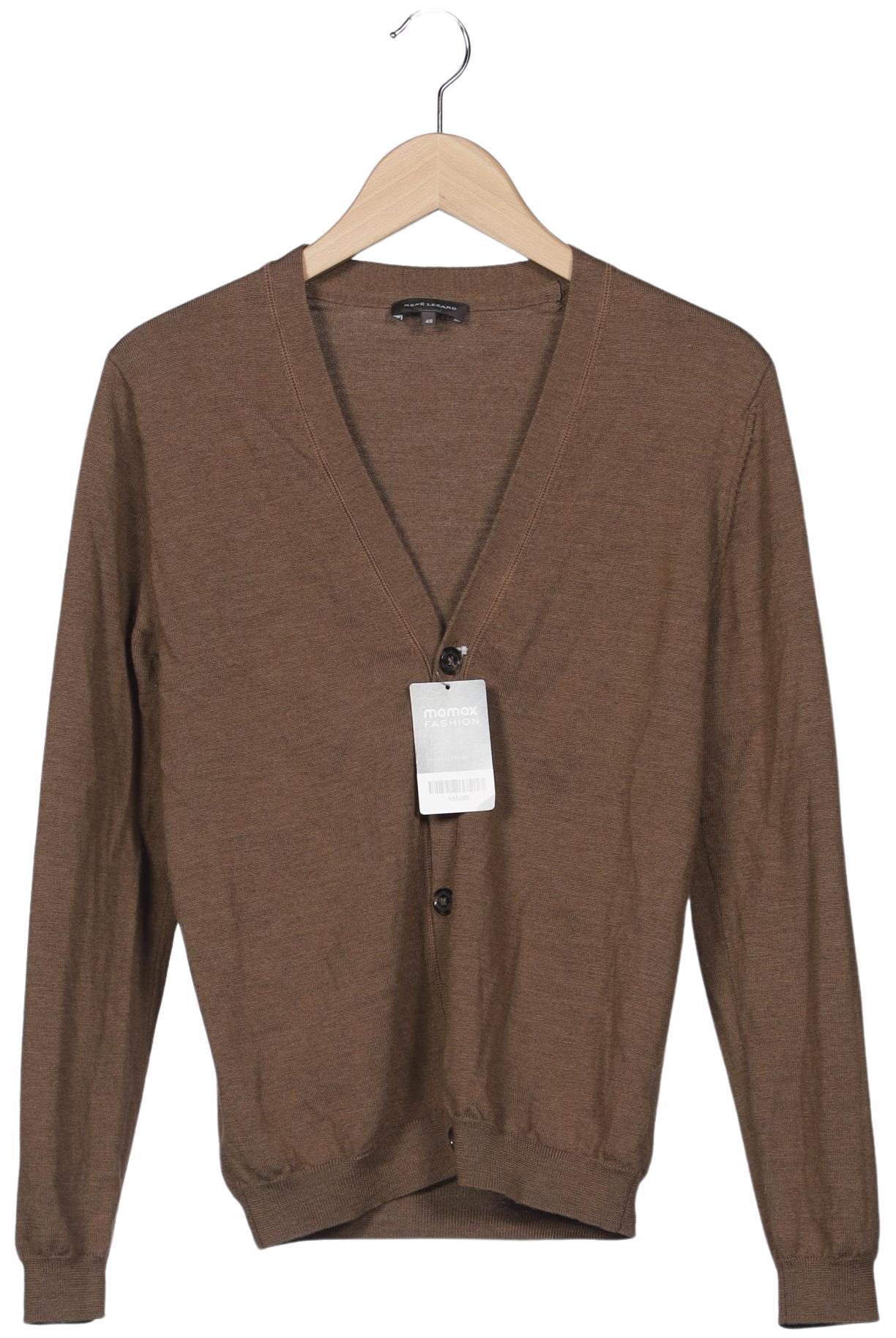 Thumbnail - Rene Lezard Herren Strickjacke, braun, Gr. 46