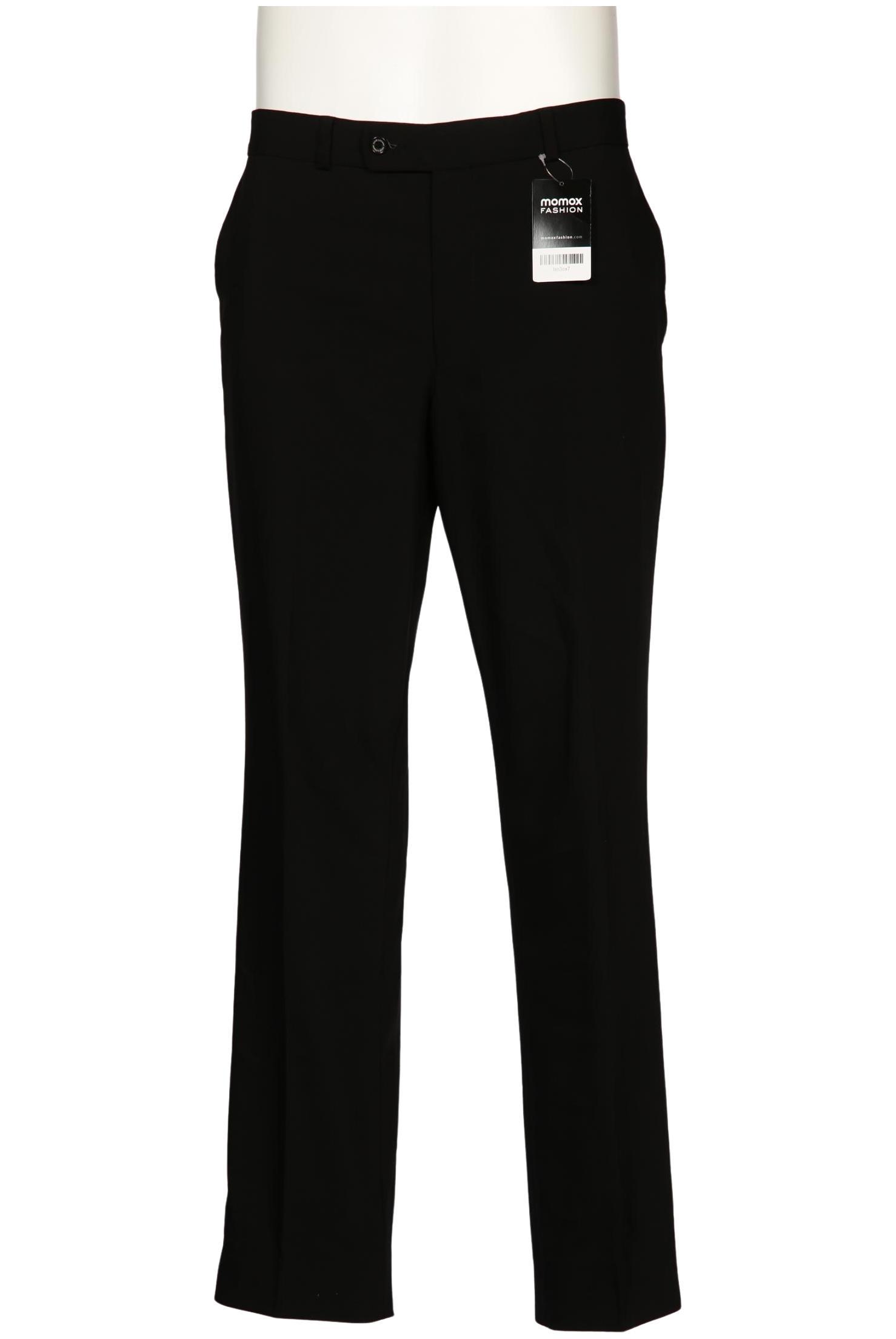 

Rene Lezard Herren Stoffhose, schwarz, Gr. 52