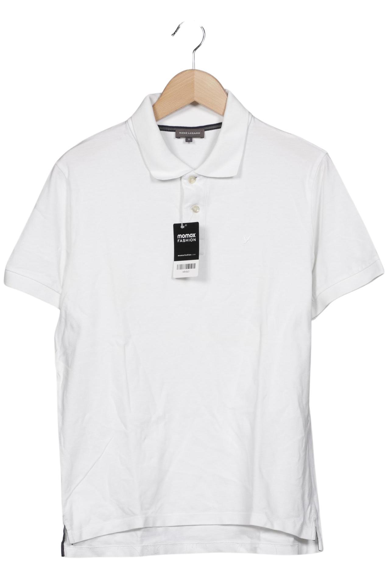 Thumbnail - Rene Lezard Herren Poloshirt, weiß, Gr. 46