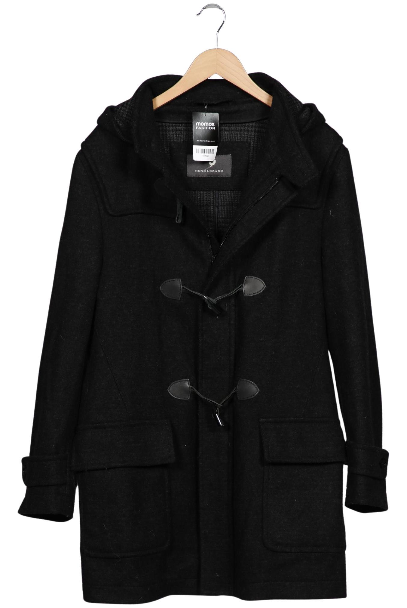 

Rene Lezard Herren Mantel, schwarz, Gr. 48