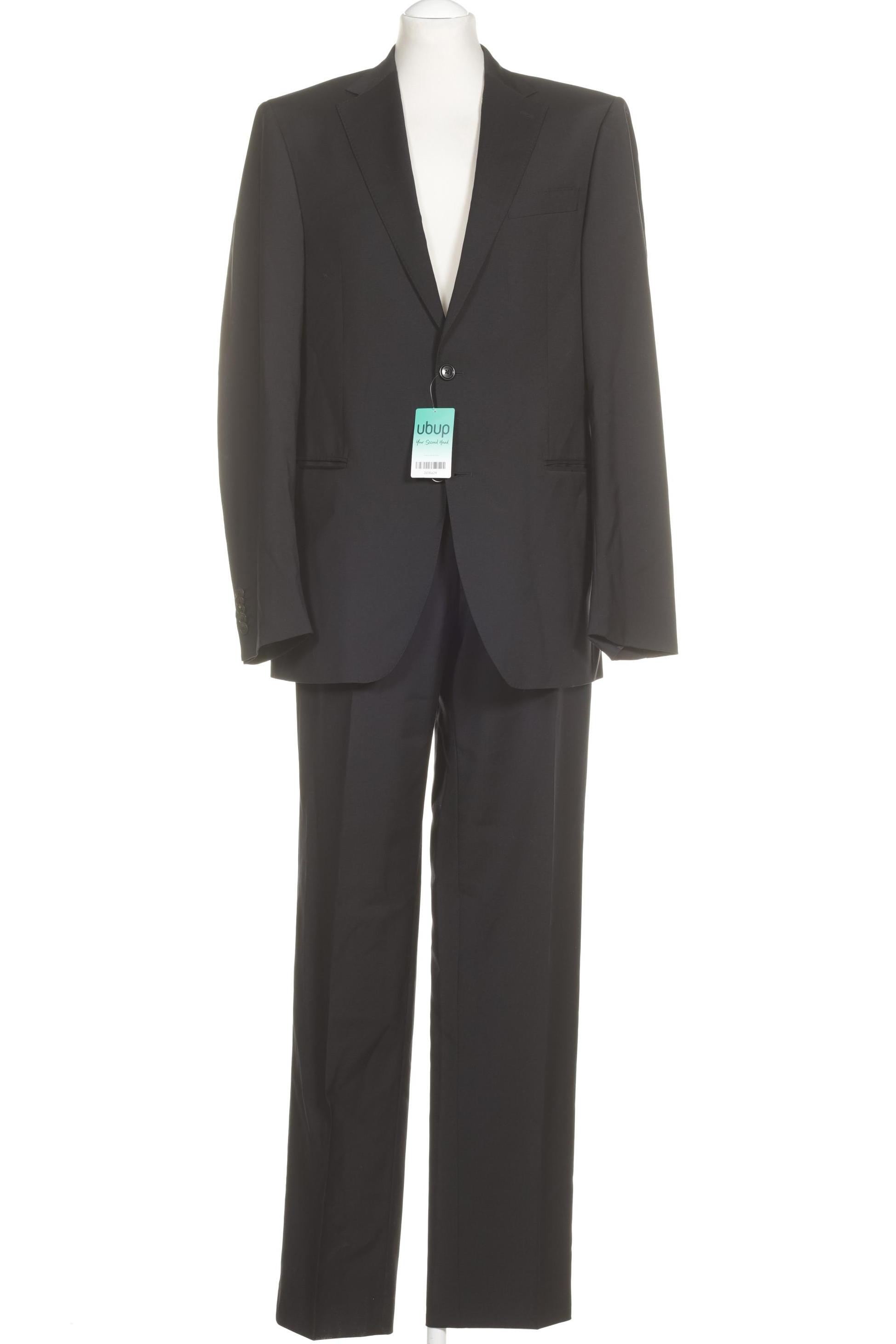 

Rene Lezard Herren Anzug, schwarz, Gr. 102