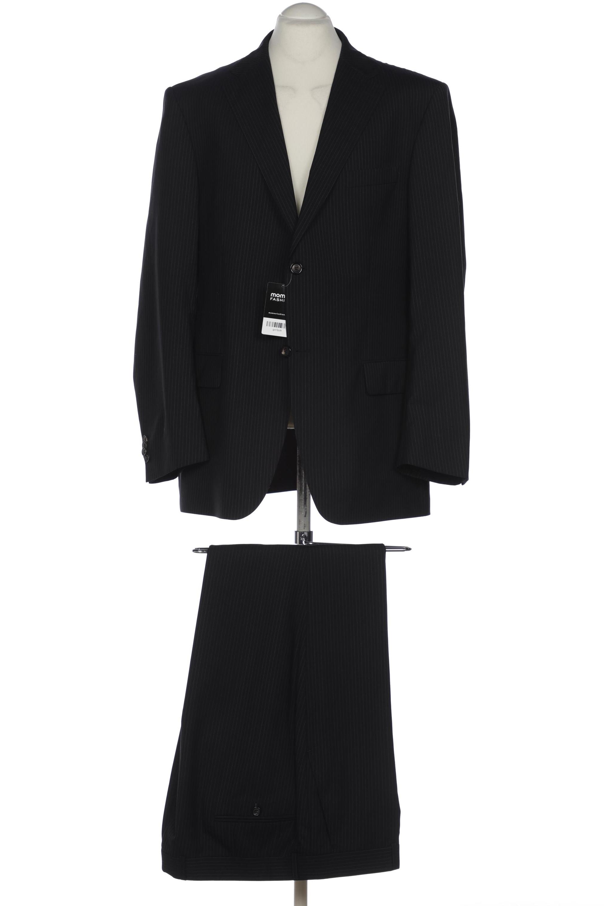 

Rene Lezard Herren Anzug, schwarz, Gr. 56