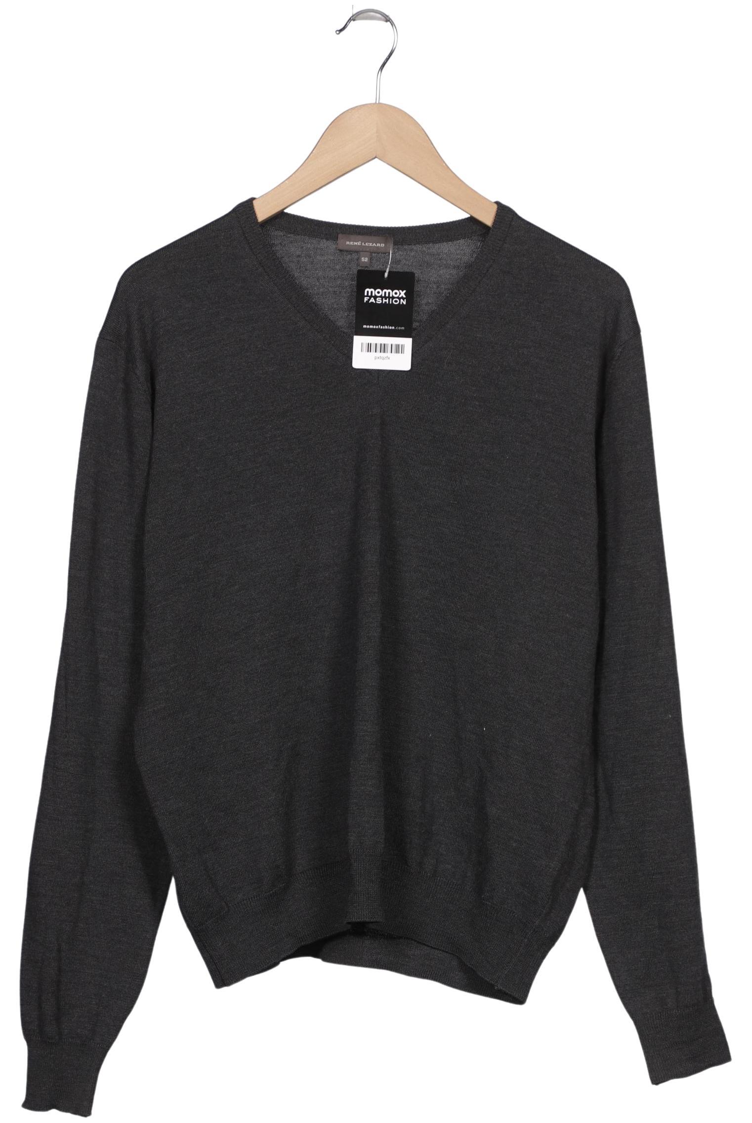 

Rene Lezard Herren Pullover, grau, Gr. 52