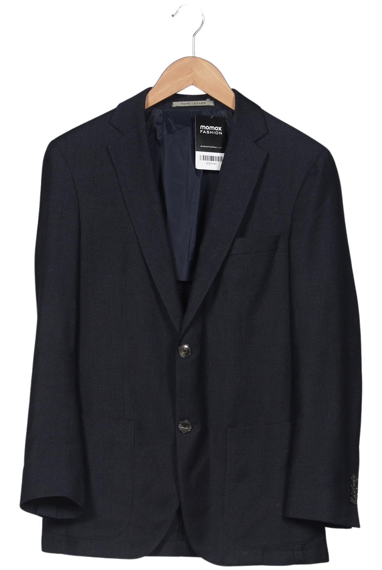 

Rene Lezard Herren Sakko, marineblau, Gr. 46