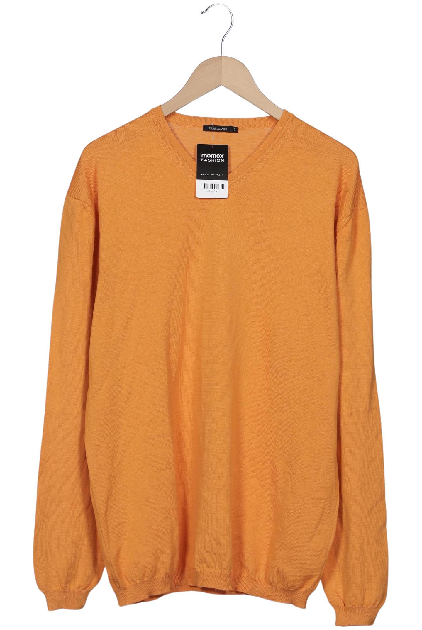 Thumbnail - Rene Lezard Herren Pullover, orange, Gr. 54
