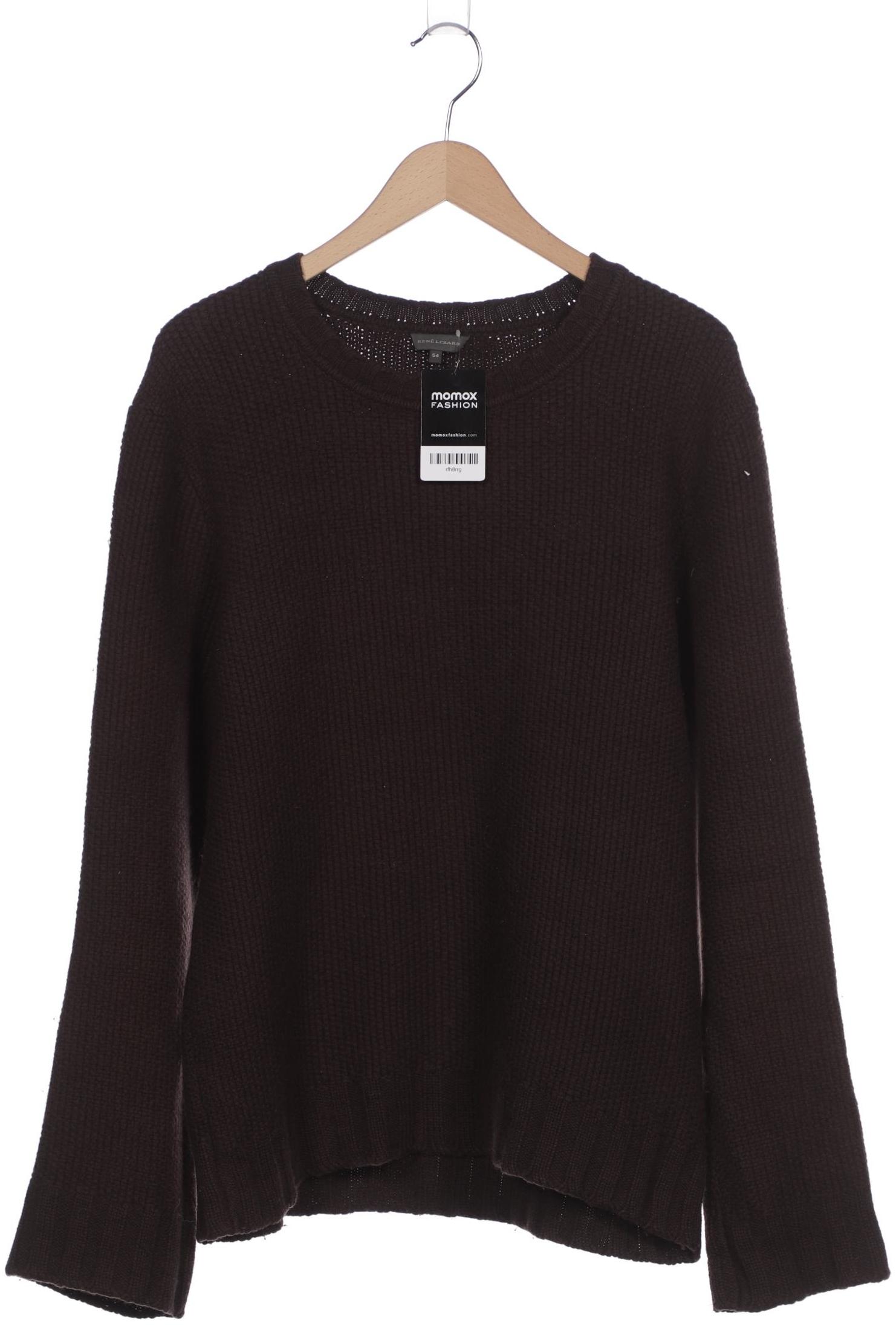 

Rene Lezard Herren Pullover, braun, Gr. 54