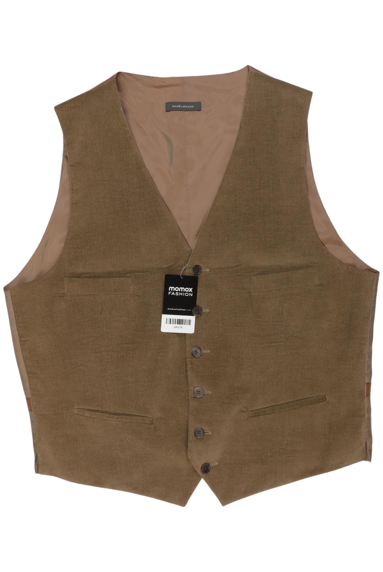 

Rene Lezard Herren Weste, braun, Gr. 52