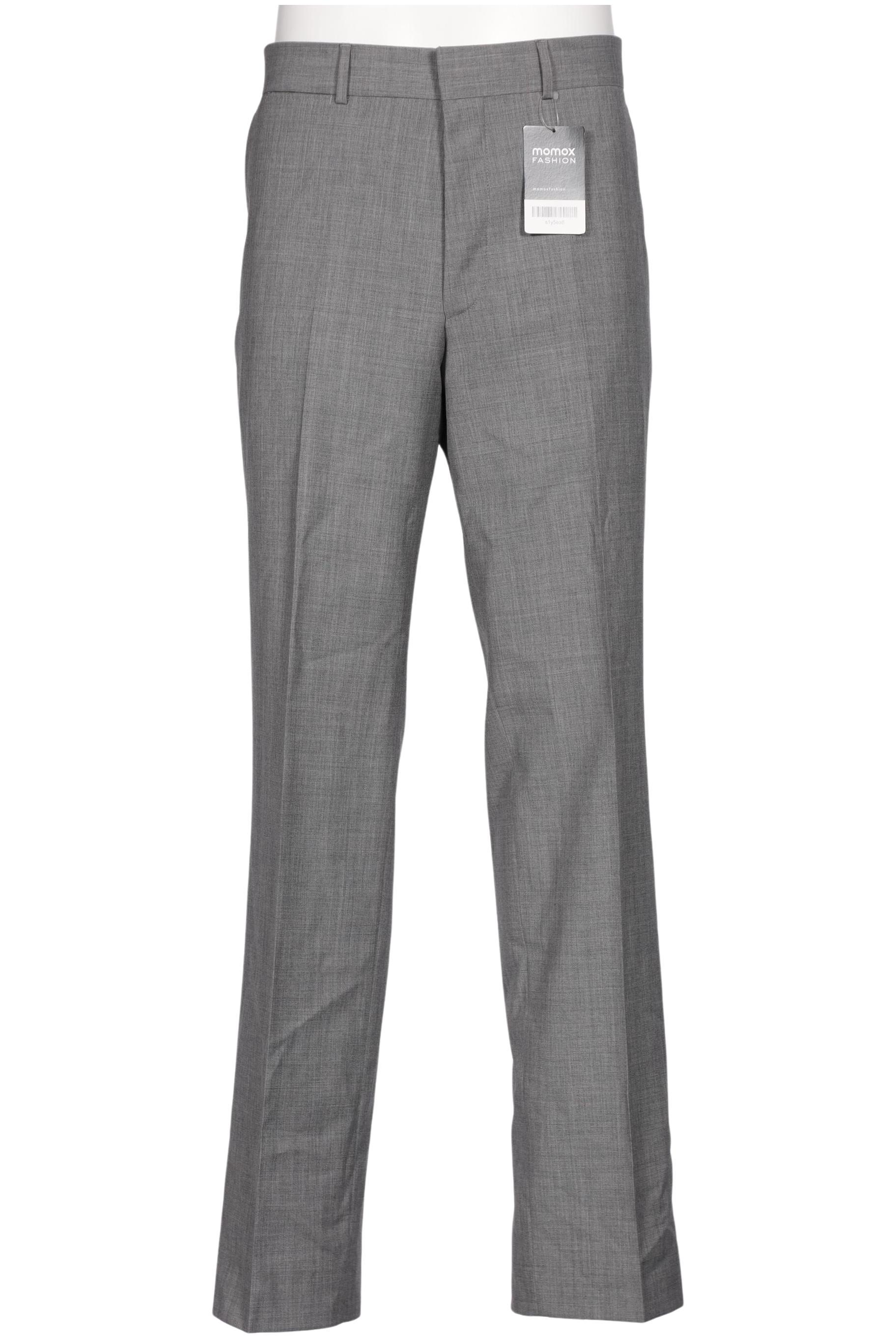 

Rene Lezard Herren Stoffhose, grau, Gr. 48