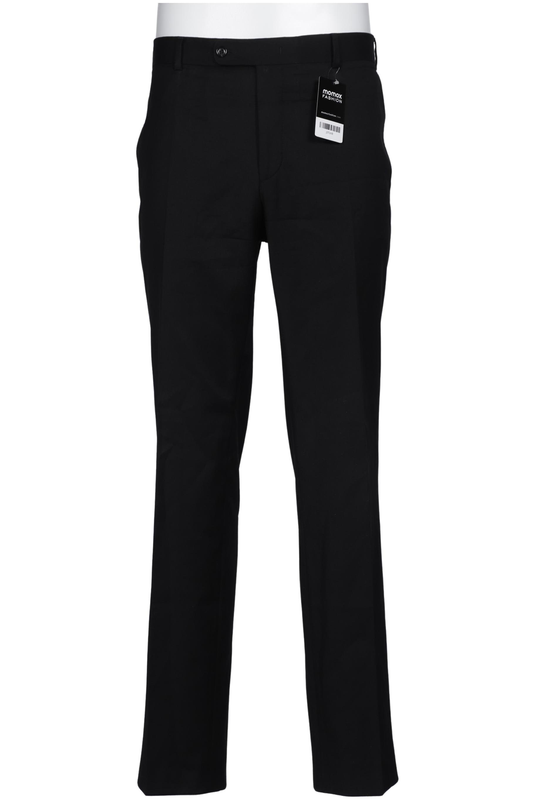 

Rene Lezard Herren Stoffhose, schwarz, Gr. 52