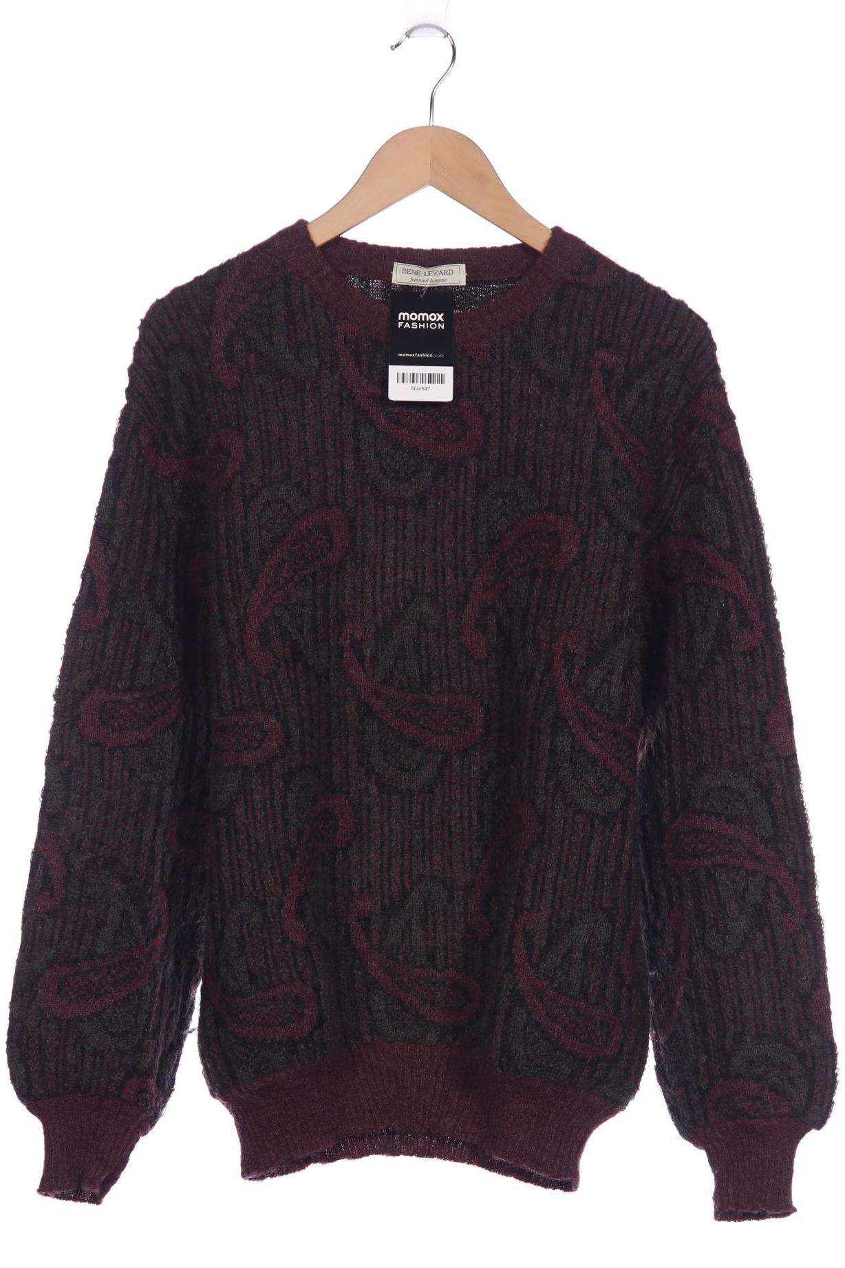 

Rene Lezard Herren Pullover, bordeaux, Gr. 50