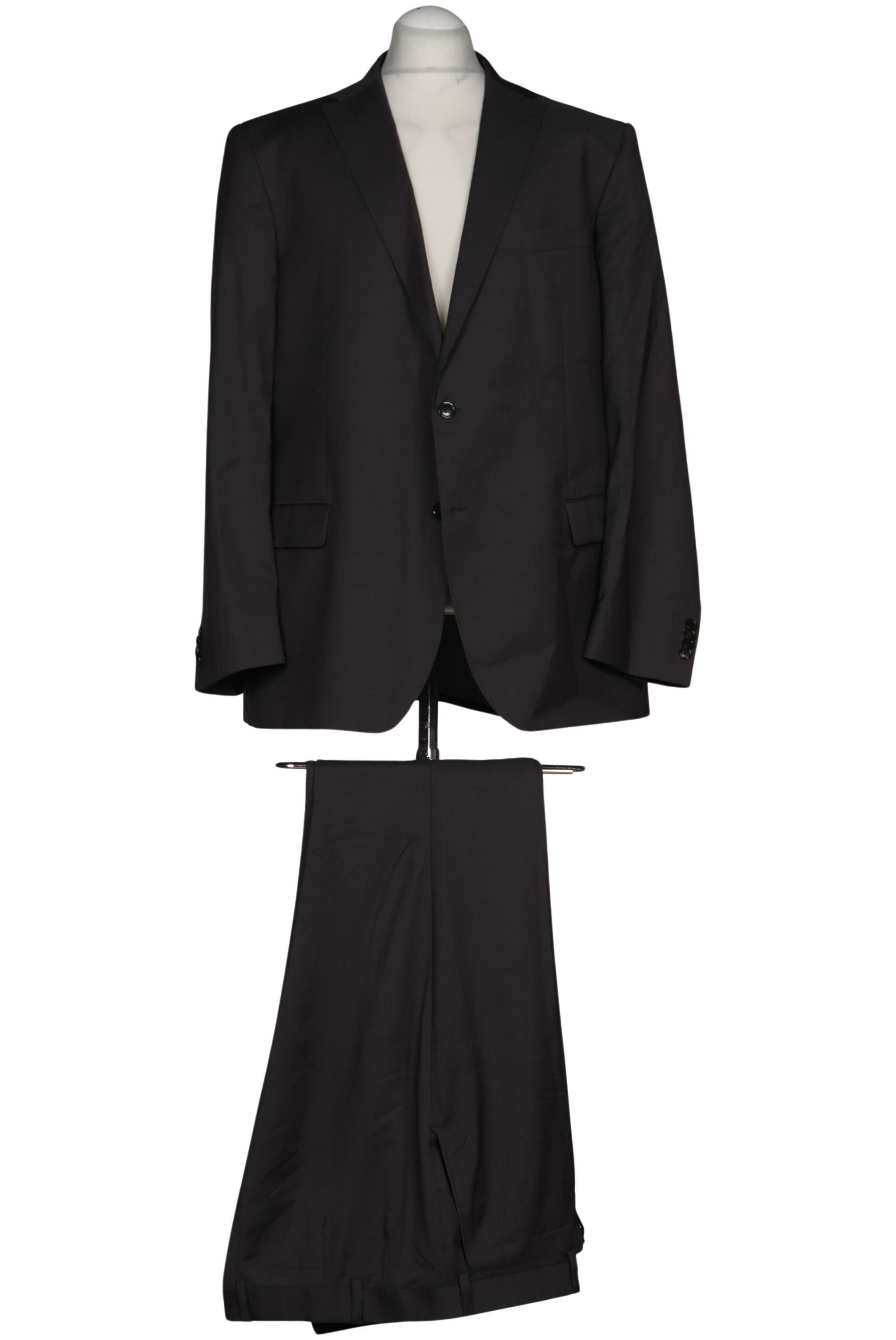 

Rene Lezard Herren Anzug, schwarz, Gr. 60