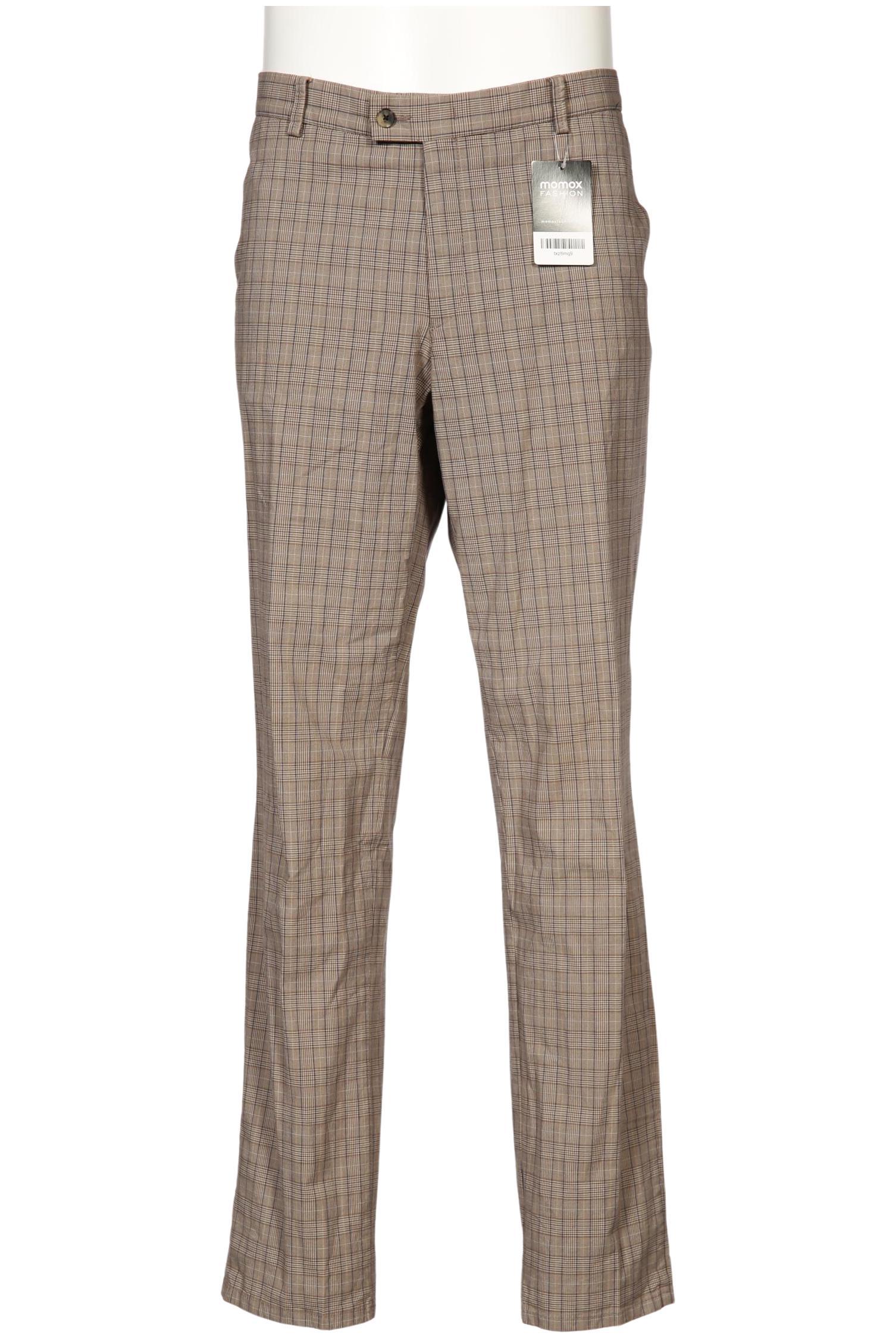 

Rene Lezard Herren Stoffhose, beige, Gr. 52