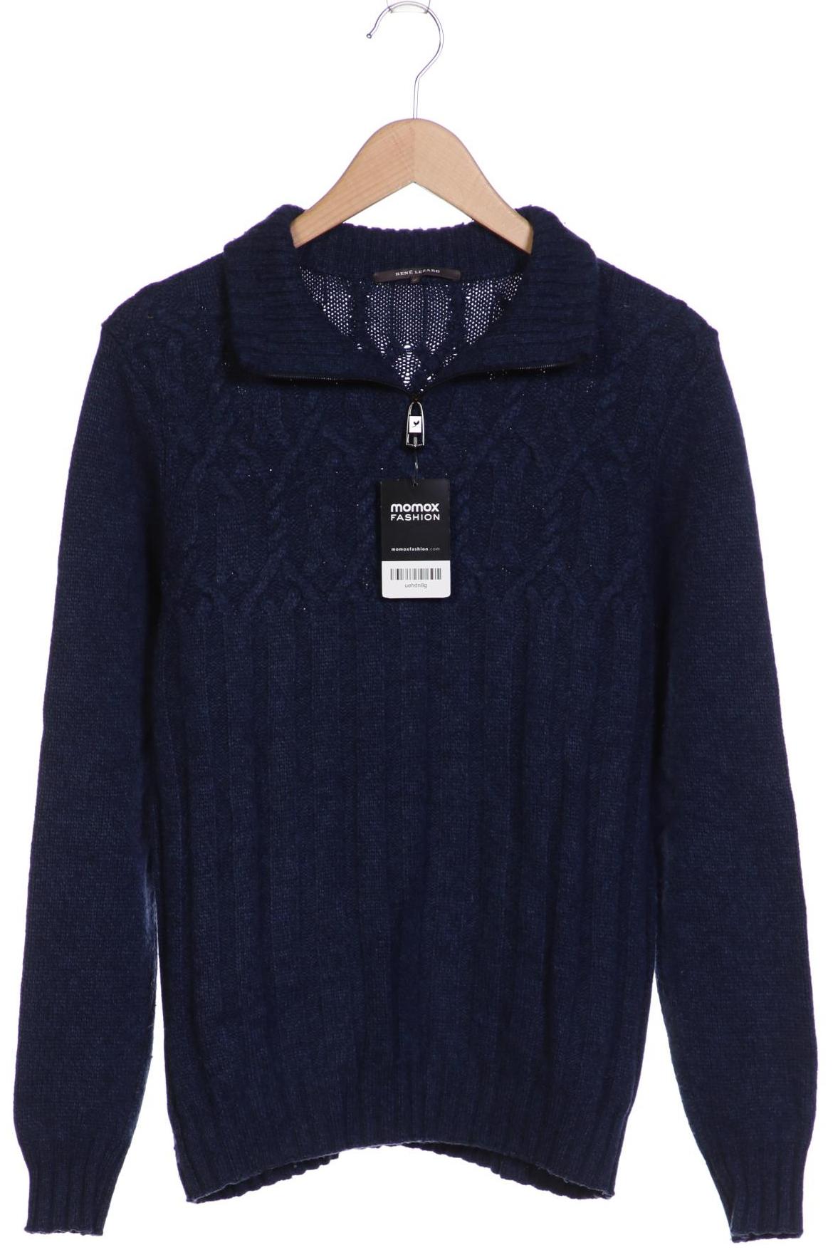 

Rene Lezard Herren Pullover, marineblau, Gr. 46