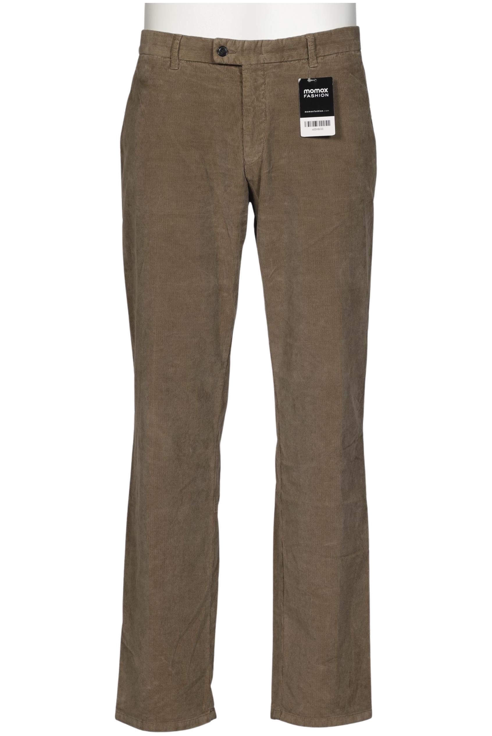 

Rene Lezard Herren Stoffhose, braun, Gr. 52