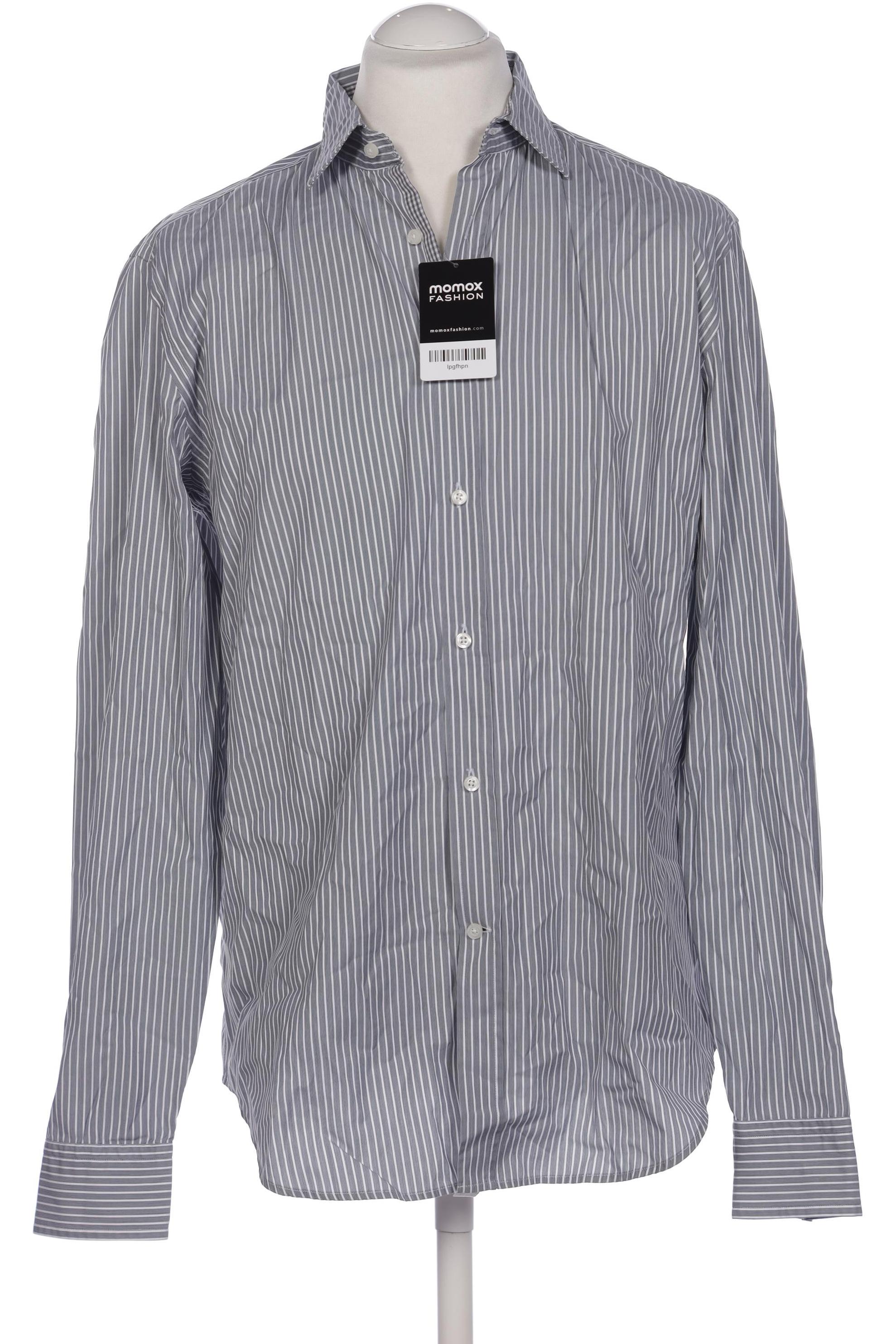 

Rene Lezard Herren Hemd, grau, Gr. 52