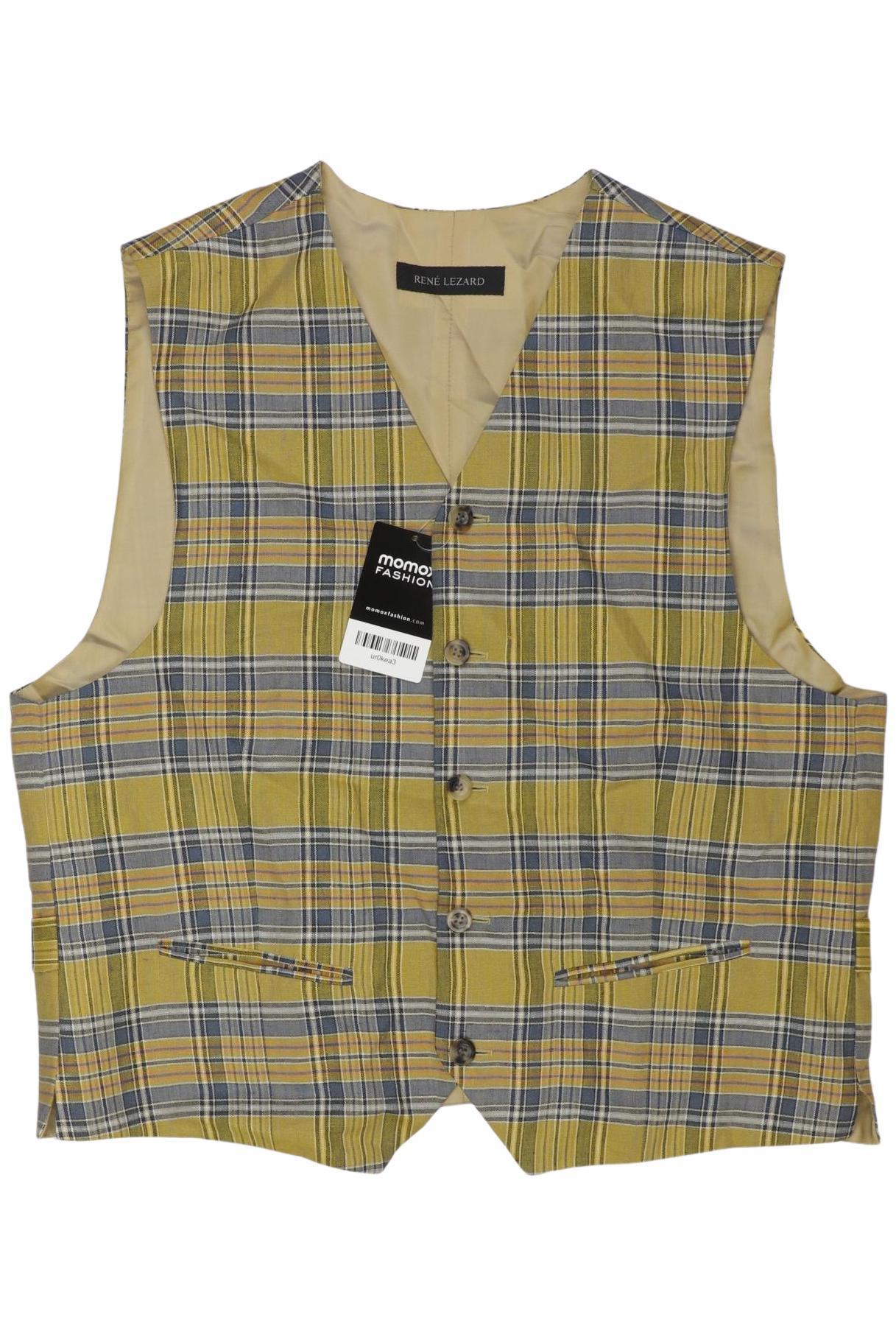 

Rene Lezard Herren Weste, gelb, Gr. 48