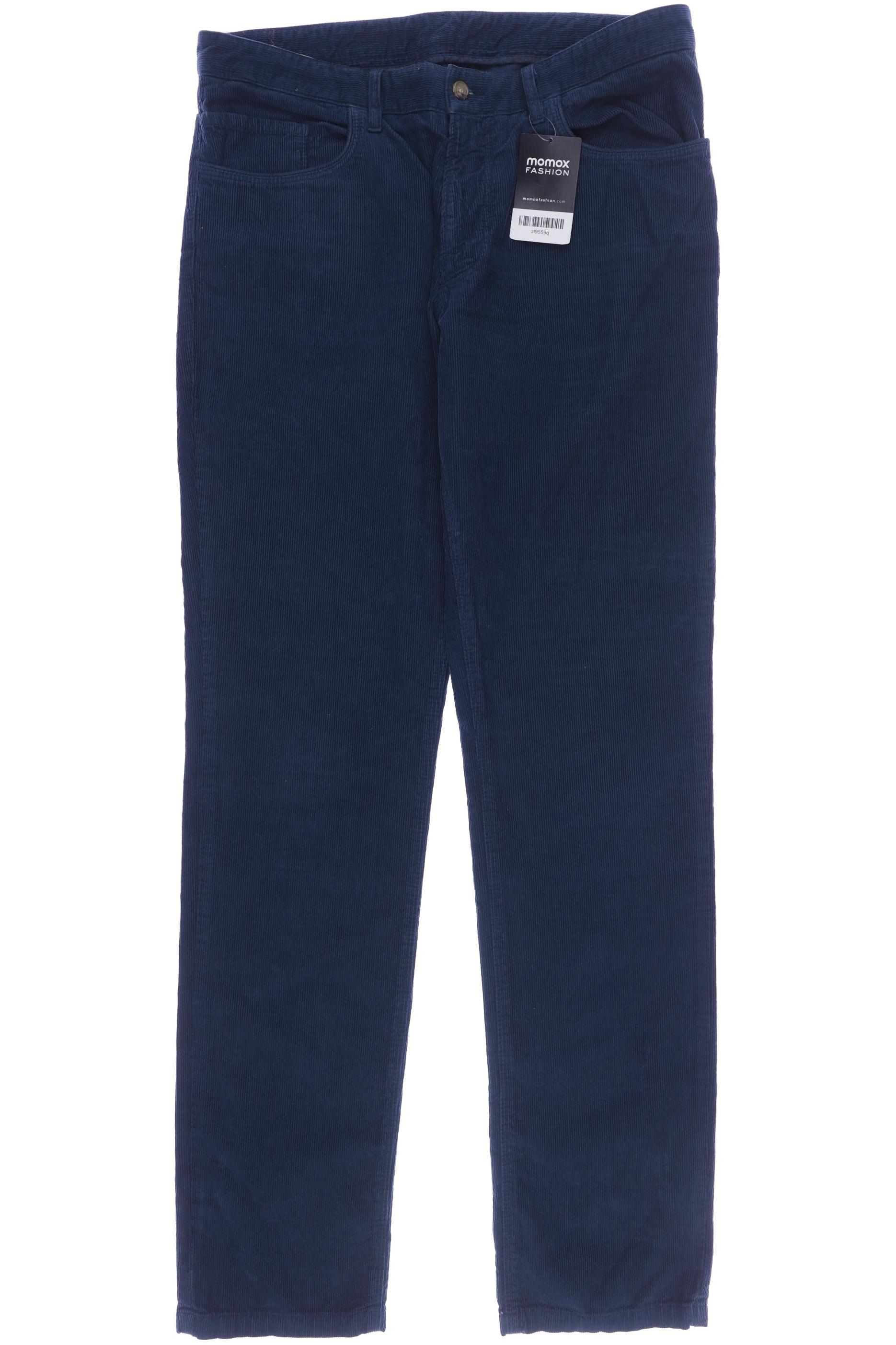 

Rene Lezard Herren Stoffhose, türkis, Gr. 50