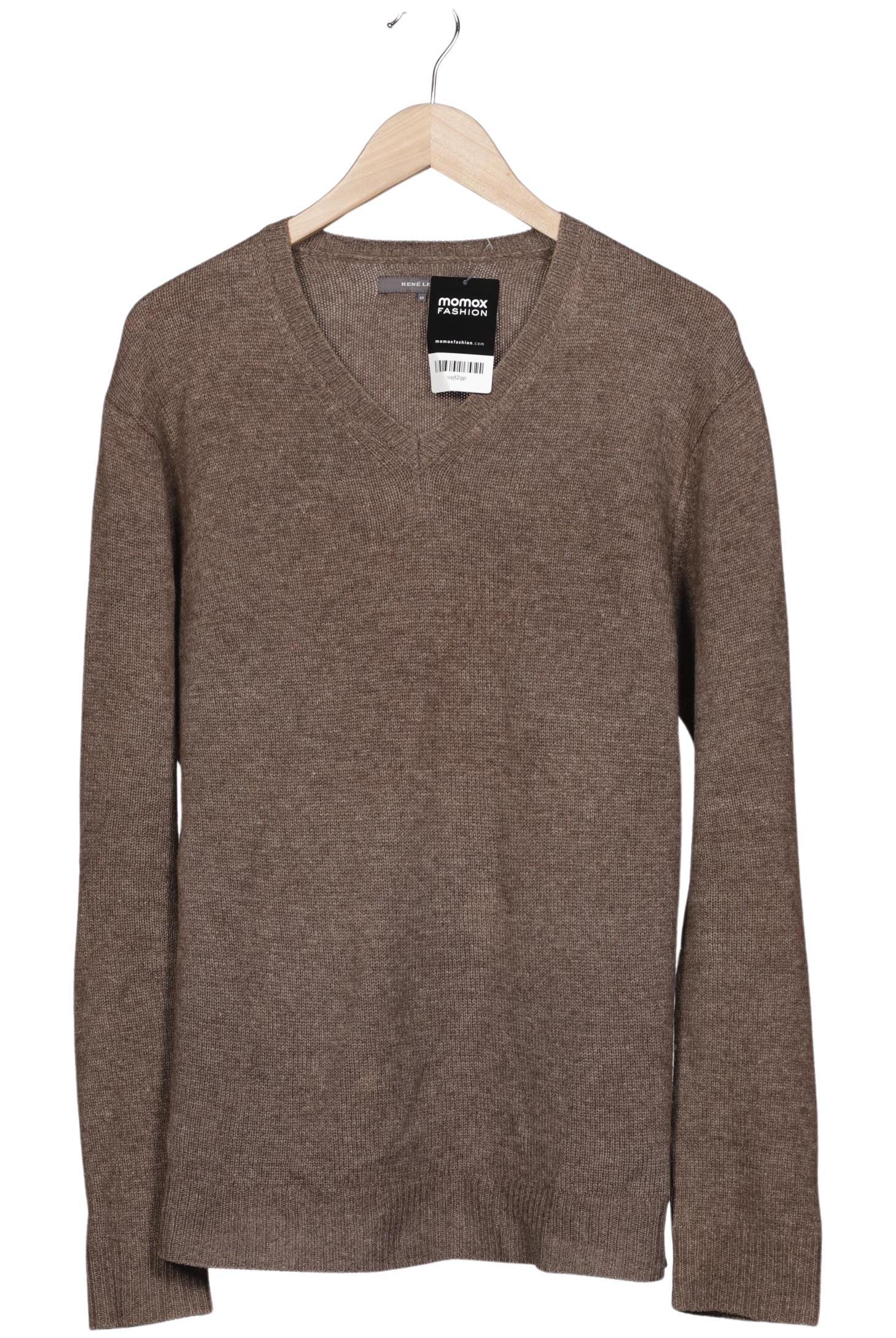 

Rene Lezard Herren Pullover, braun, Gr. 52