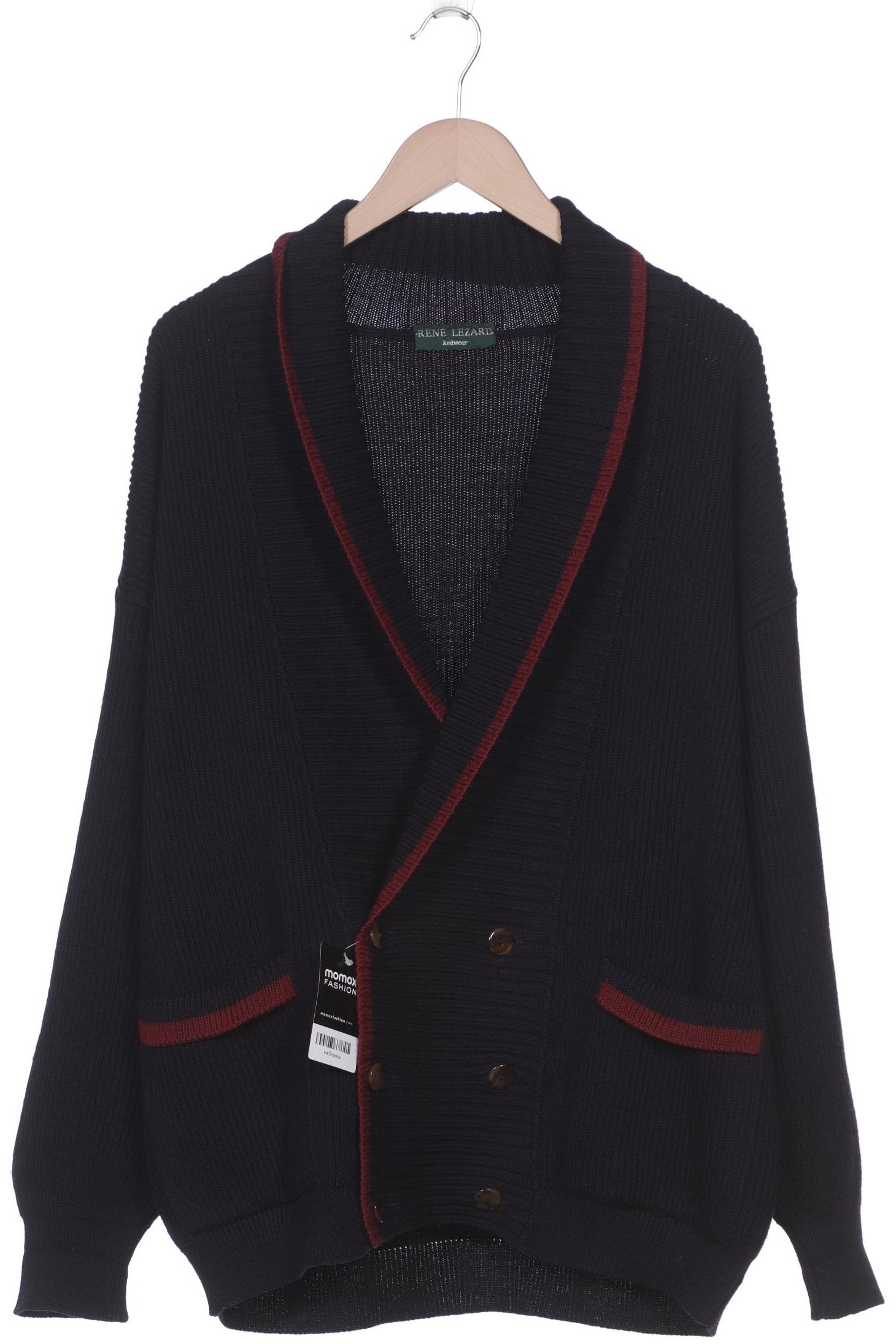 

RENE LEZARD Herren Strickjacke, marineblau
