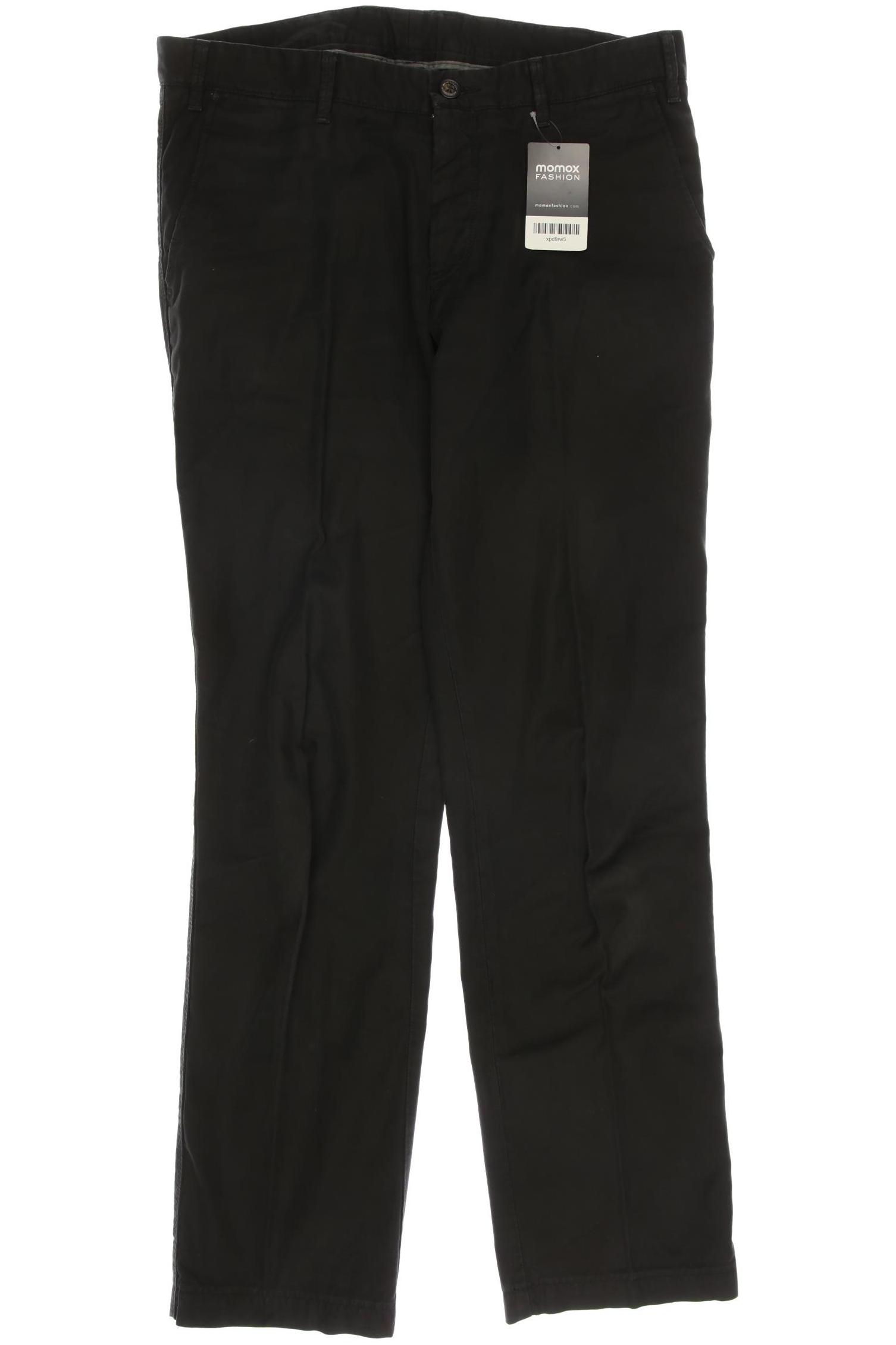 

Rene Lezard Herren Stoffhose, schwarz, Gr. 48
