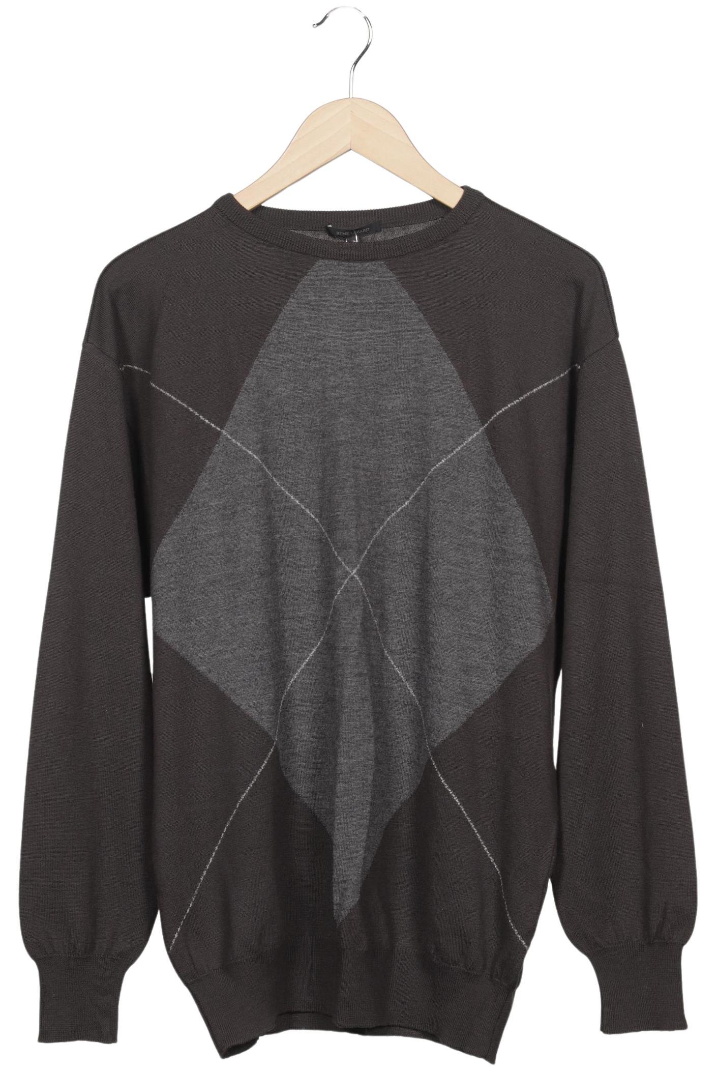 

Rene Lezard Herren Pullover, grau, Gr. 54