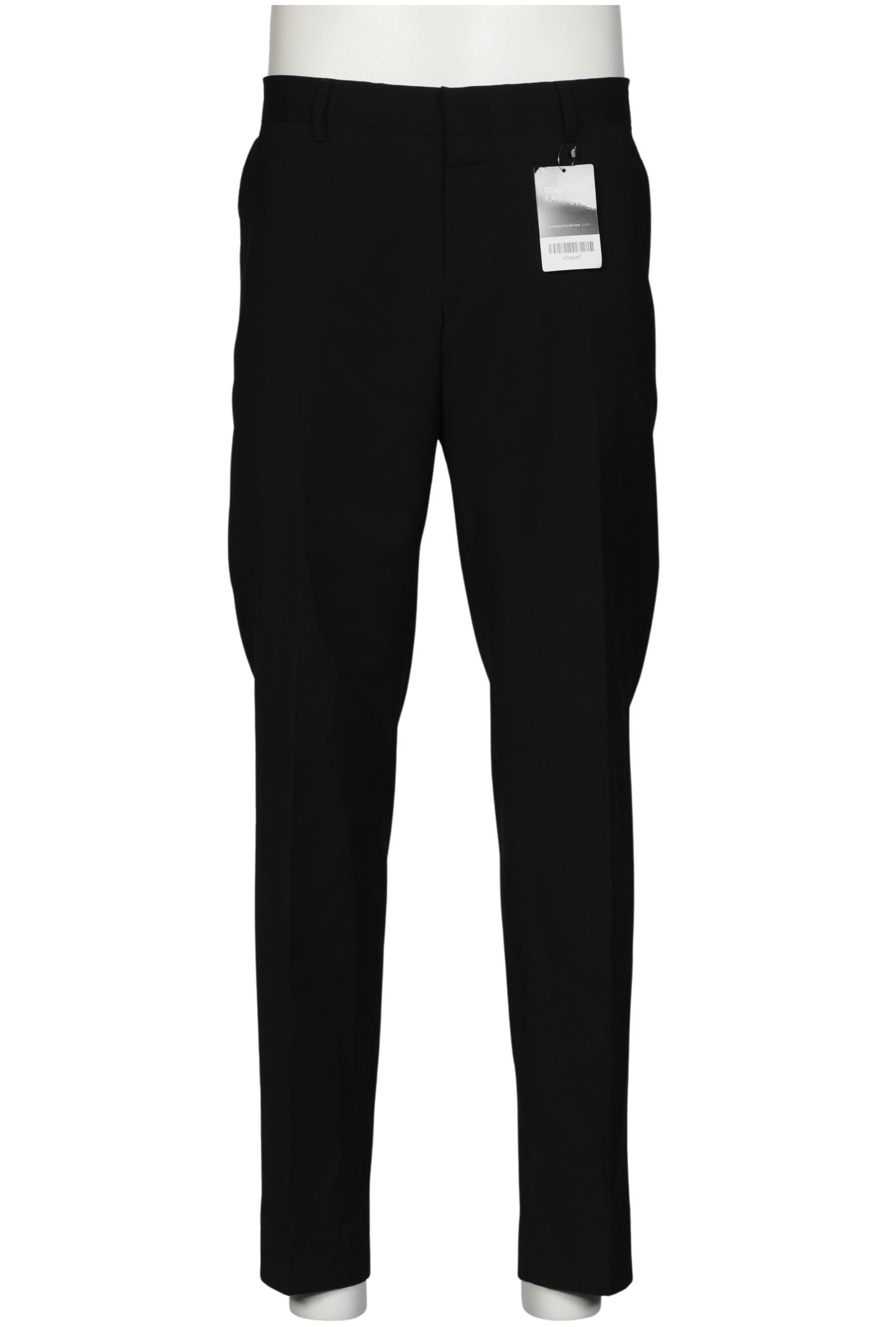 

Rene Lezard Herren Stoffhose, schwarz, Gr. 50