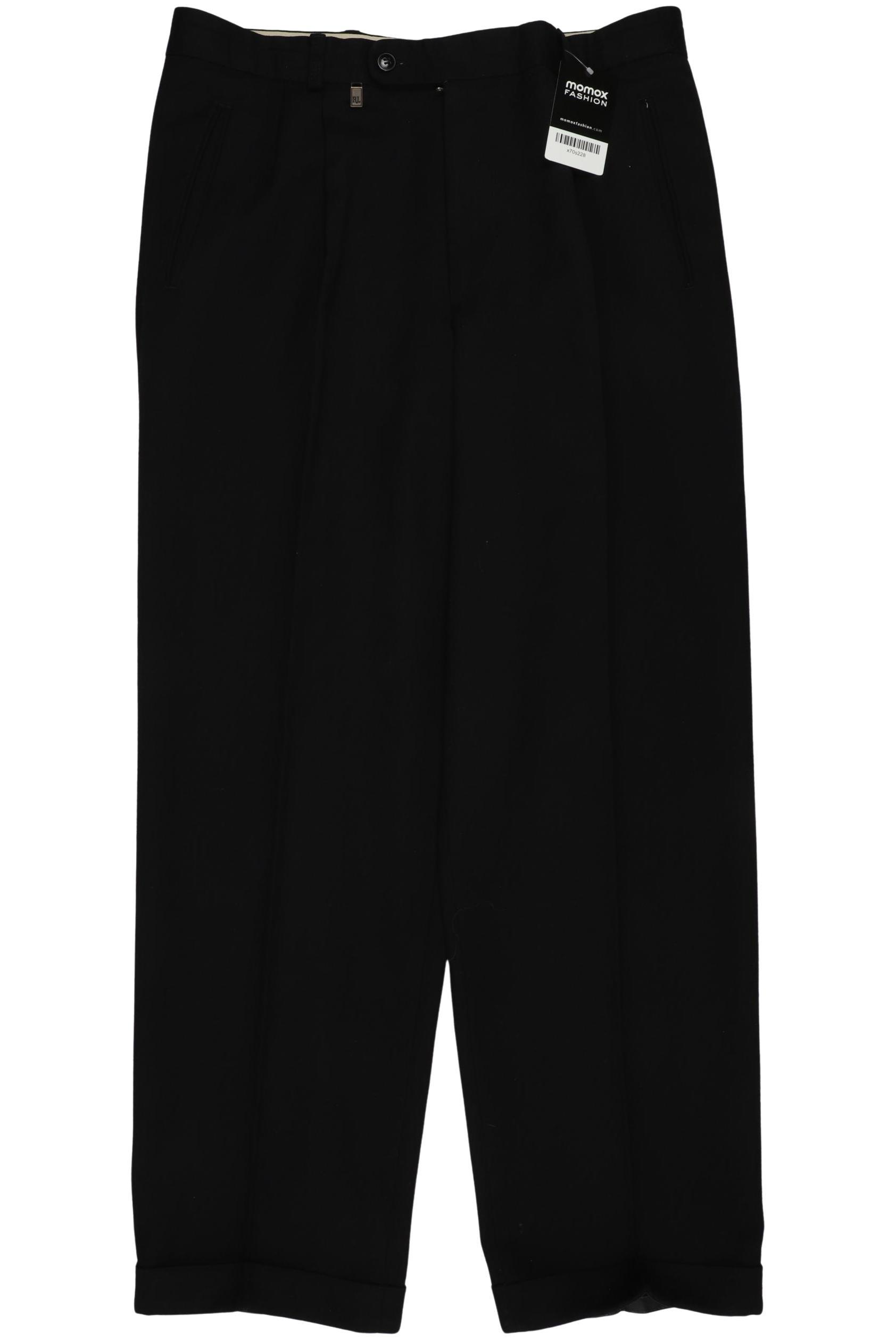 

Rene Lezard Herren Stoffhose, schwarz, Gr. 50